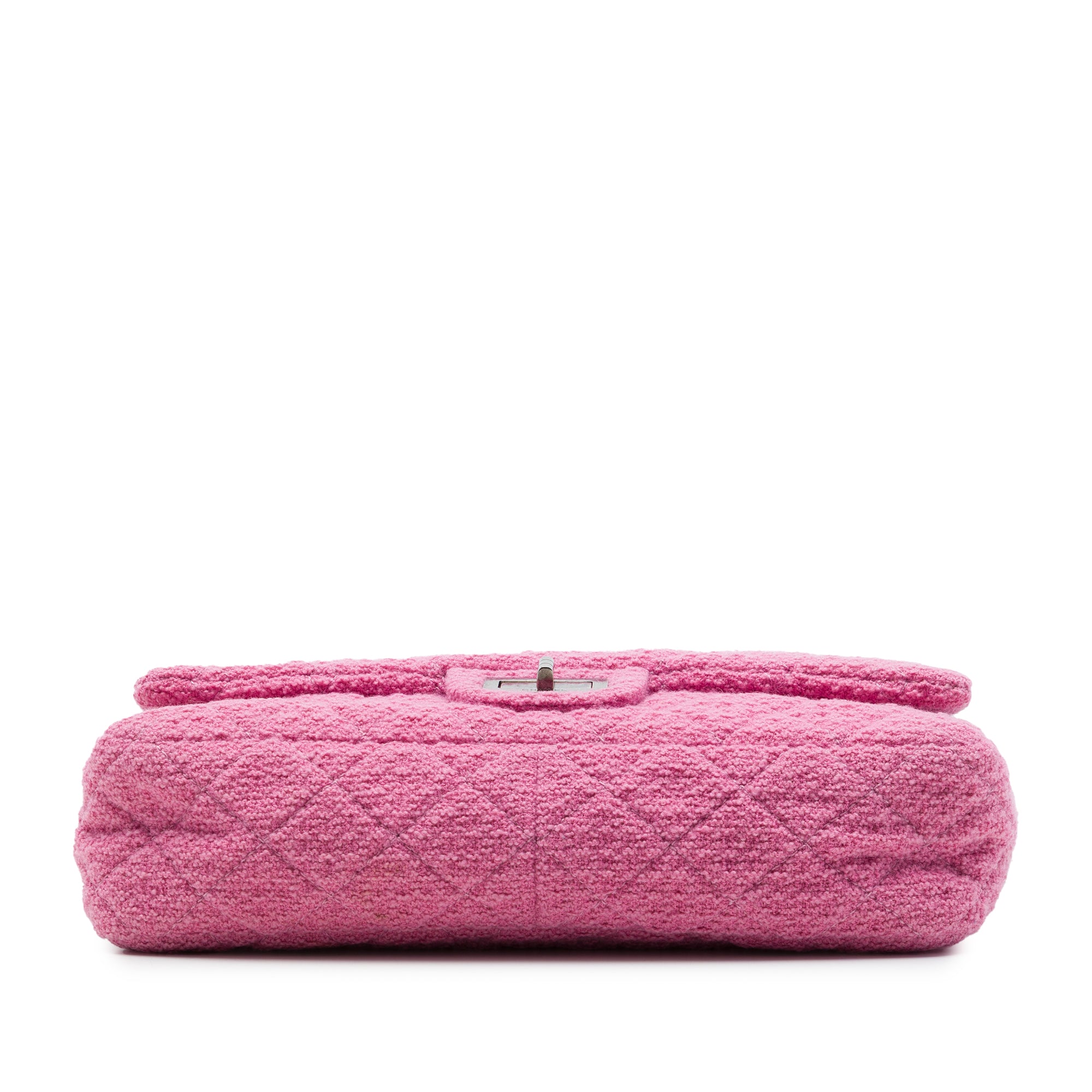 Chanel Jumbo Quilted Tweed Reissue 2.55 Easy Messenger Flap - image 3
