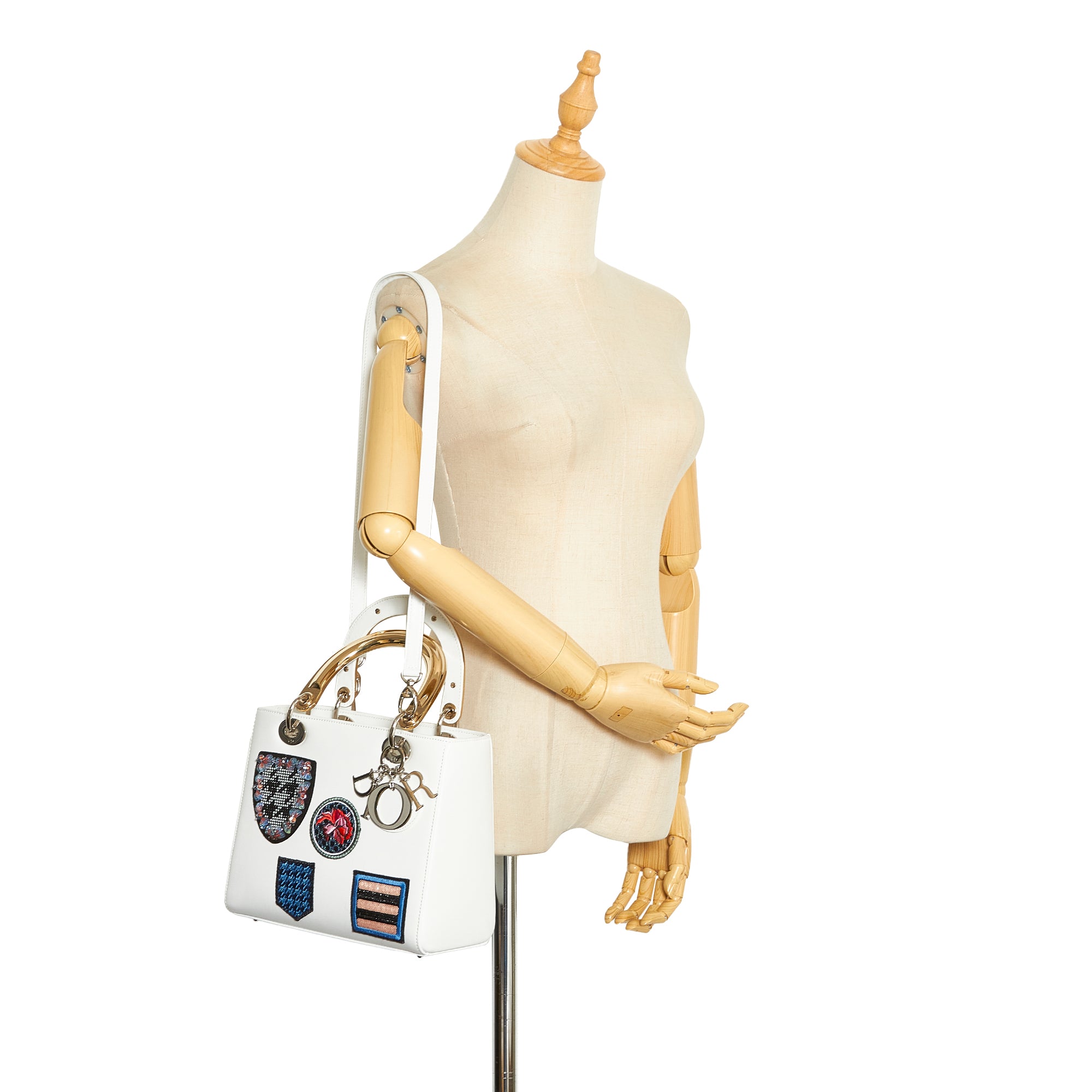 Dior Medium Patch Embellished Lady Dior - image 11