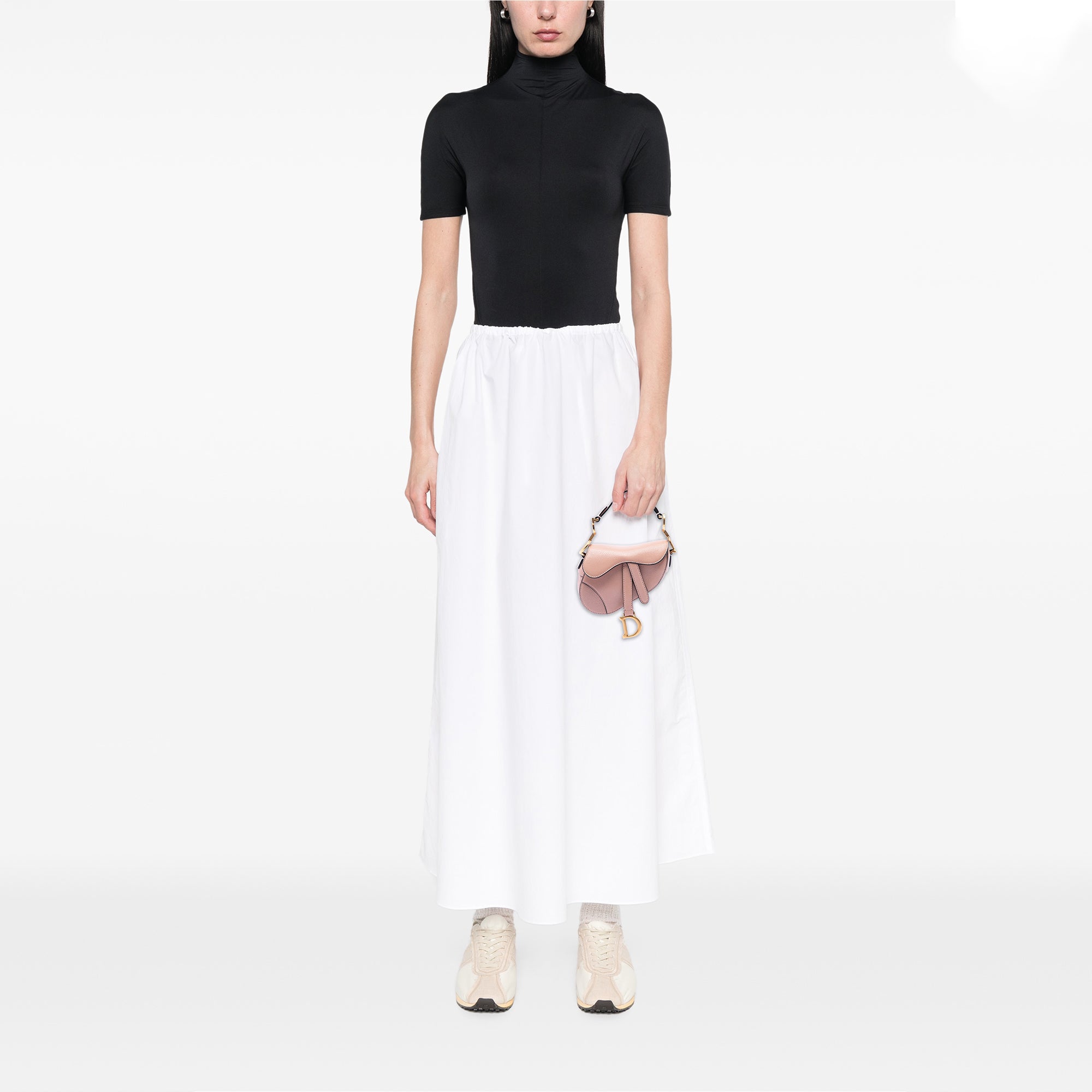 Dior Micro Goatskin Saddle Bag - image 6
