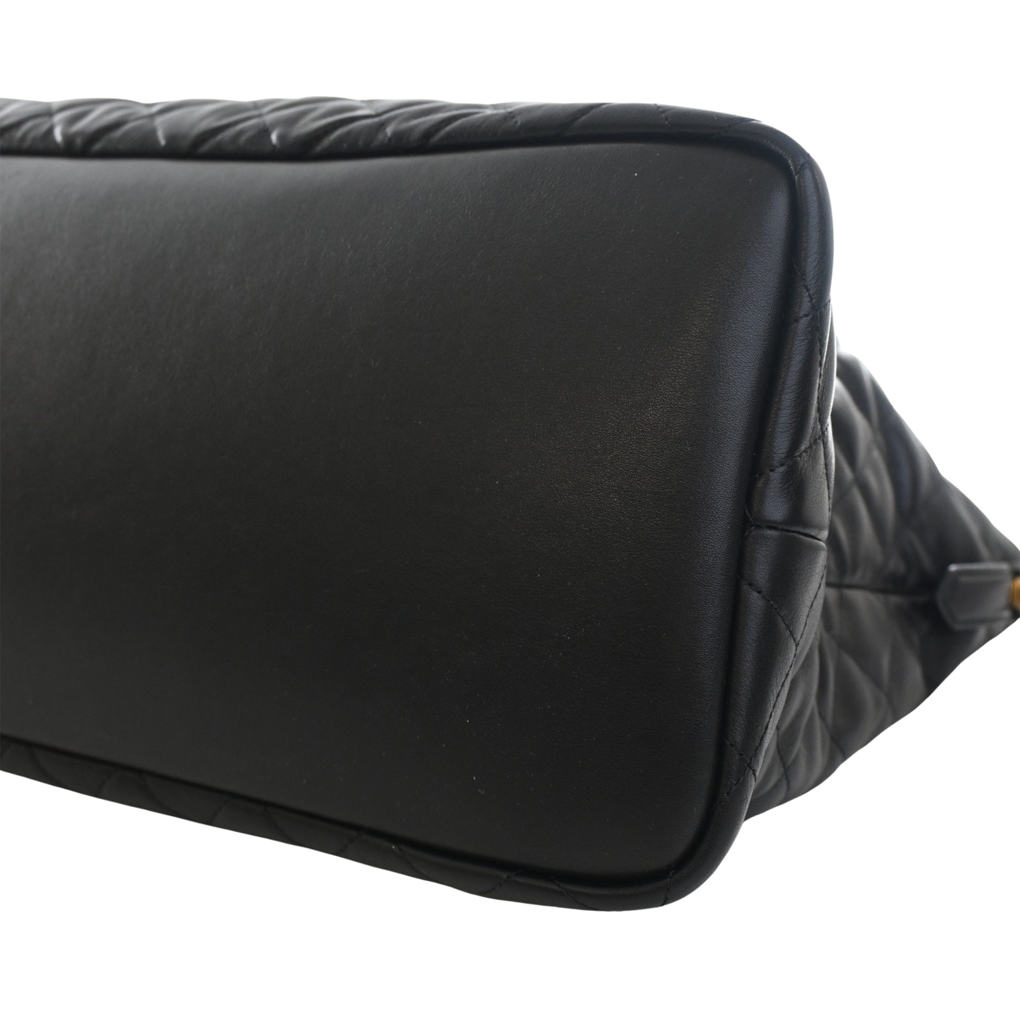 Saint Laurent Quilted Calfskin Monogram ES Giant Travel Bag - image 10