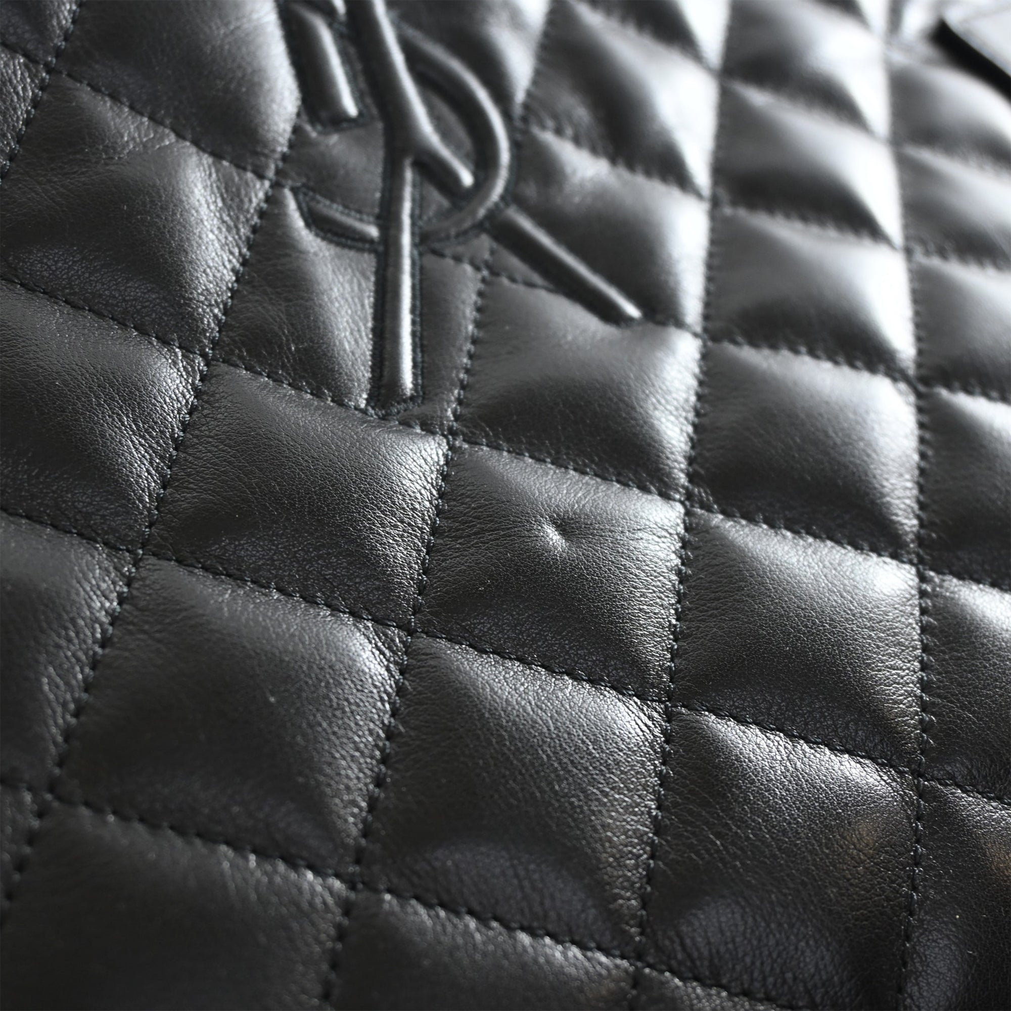 Saint Laurent Quilted Calfskin Monogram ES Giant Travel Bag - image 6