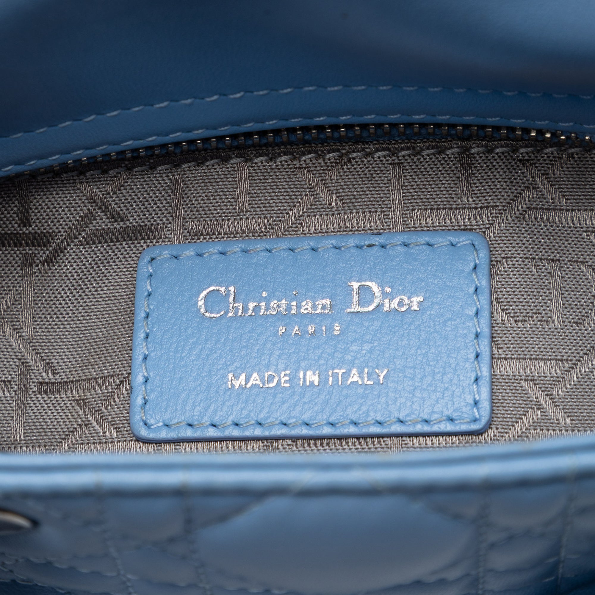 Dior Mini Lambskin Cannage Lady Dior - image 5