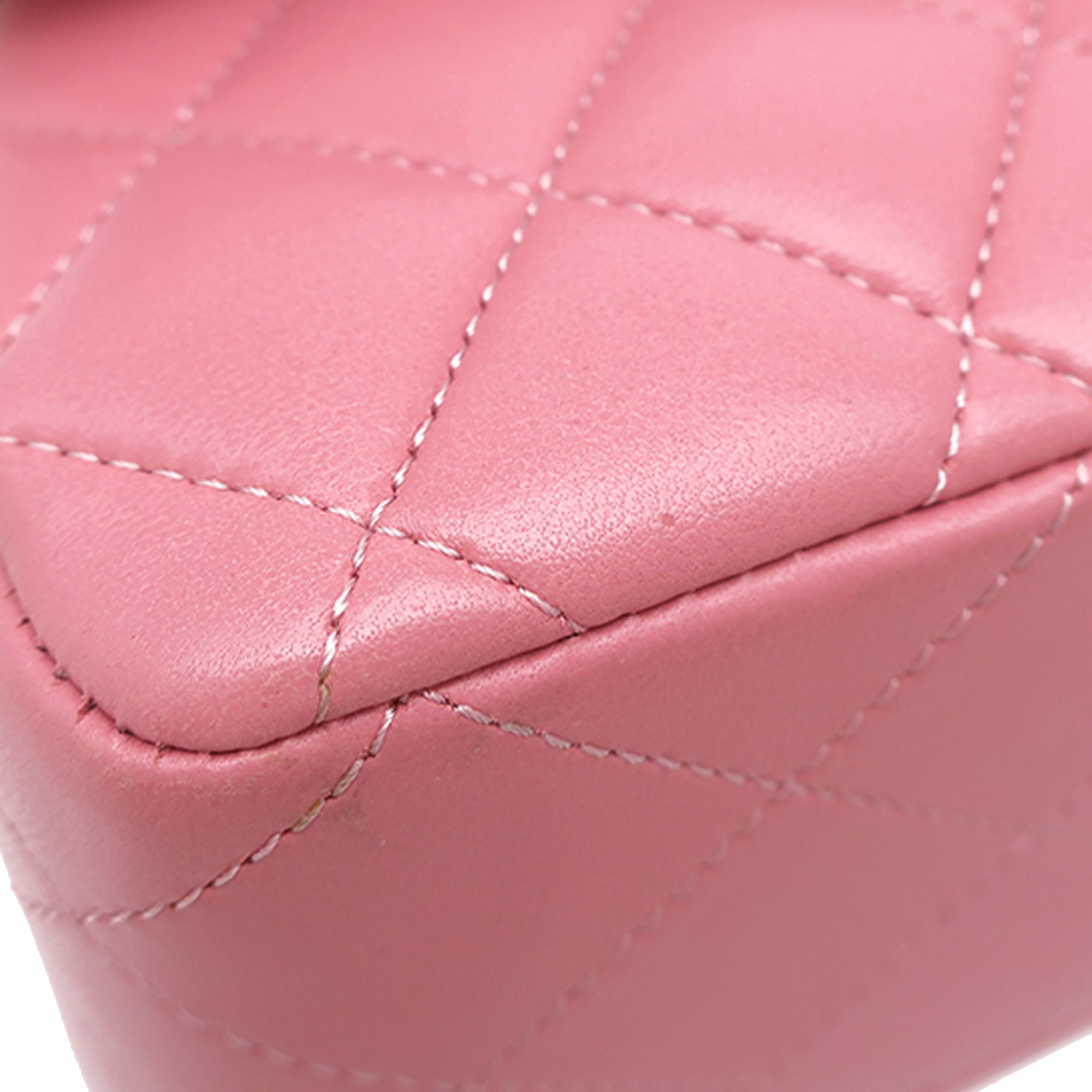 Chanel Medium Classic Lambskin Double Flap - image 11