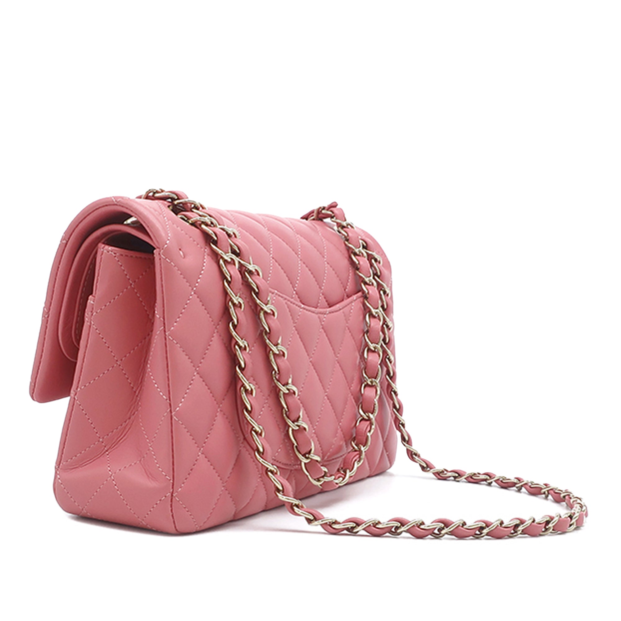 Chanel Medium Classic Lambskin Double Flap - image 2