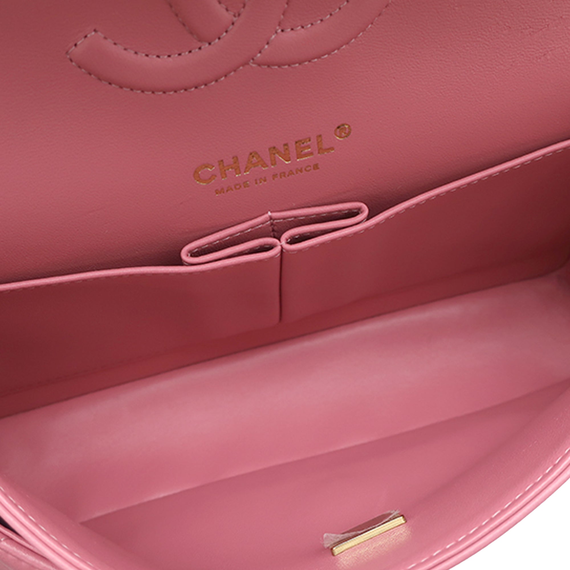 Chanel Medium Classic Lambskin Double Flap - image 4