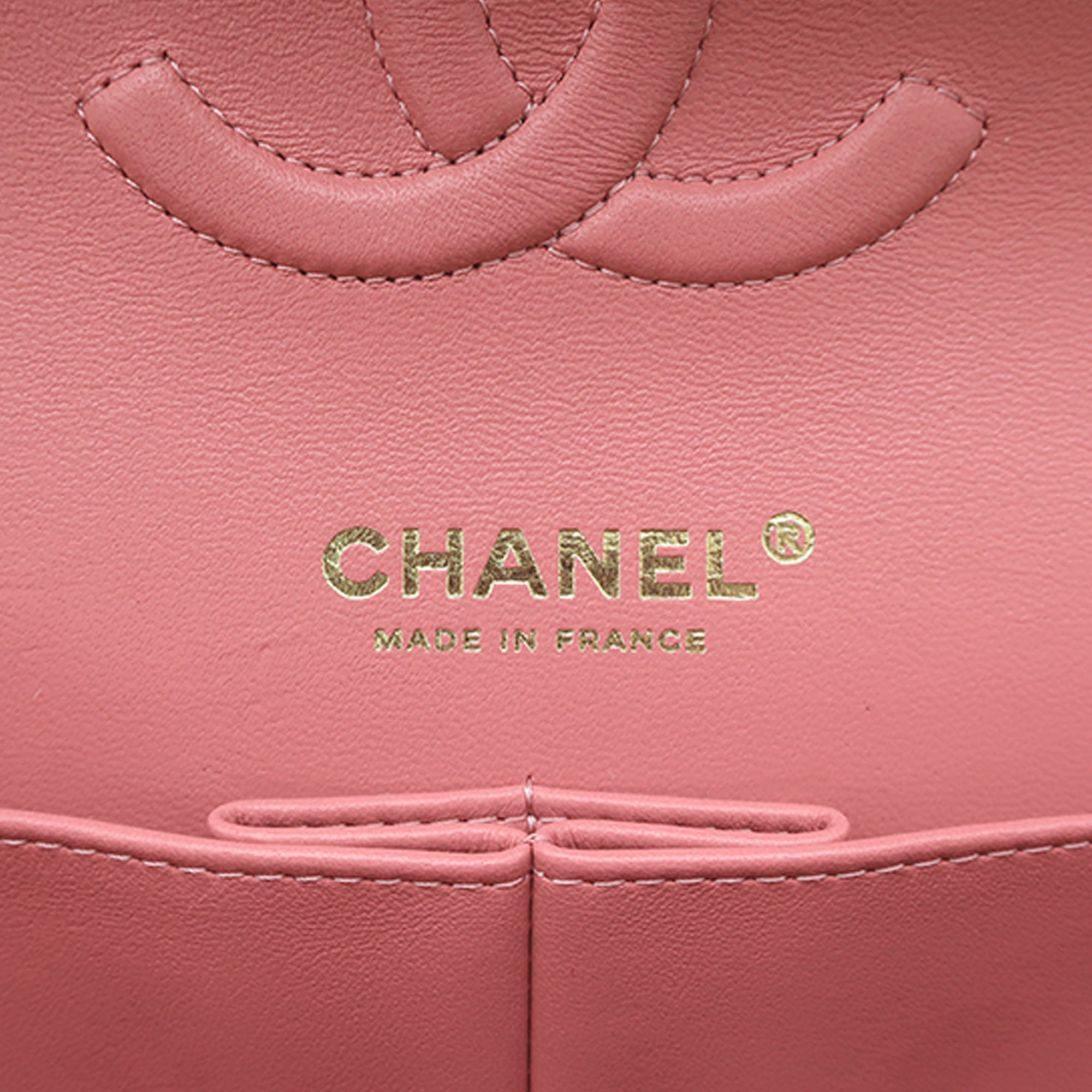 Chanel Medium Classic Lambskin Double Flap - image 5