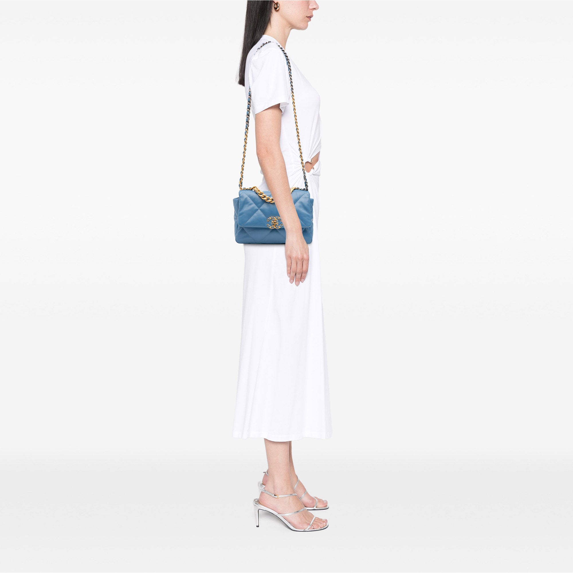 Chanel Medium Lambskin 19 Flap - image 11