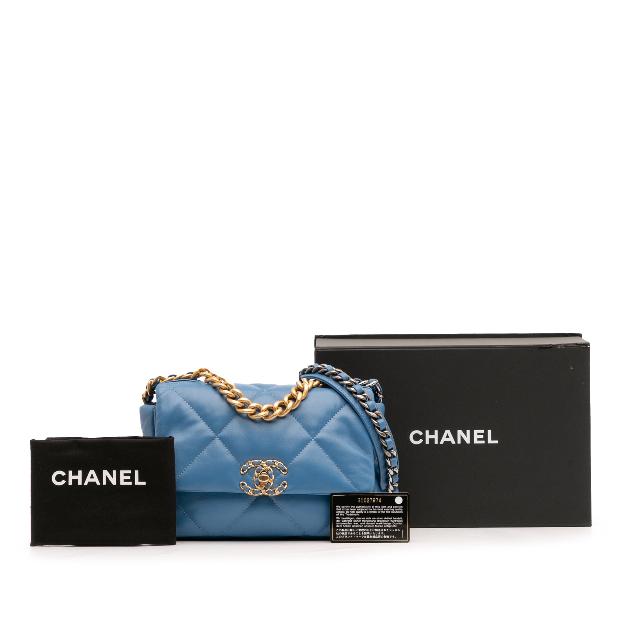 Chanel Medium Lambskin 19 Flap - image 12