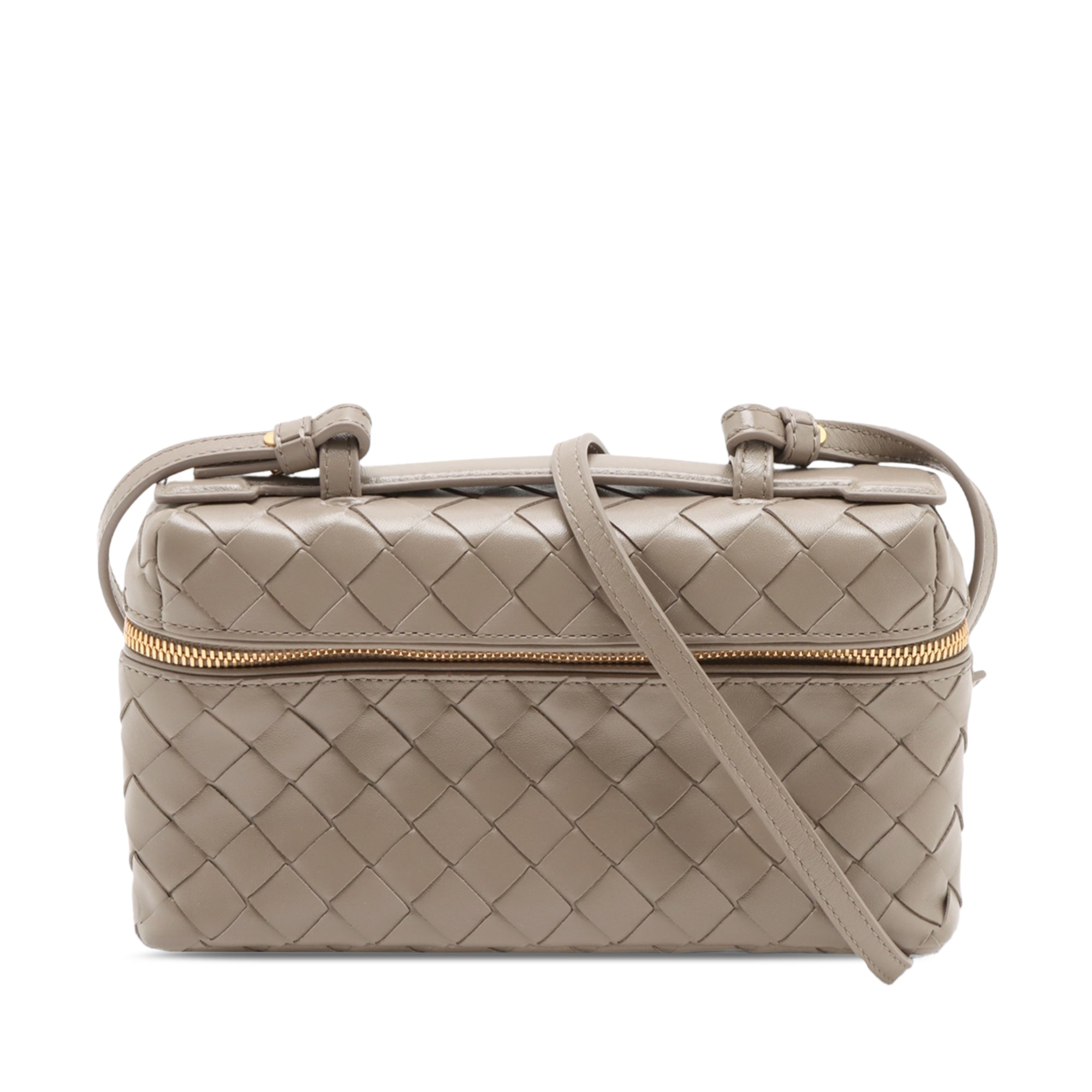 Bottega Veneta Calfskin Intrecciato Bang Bang Vanity Case - image 1
