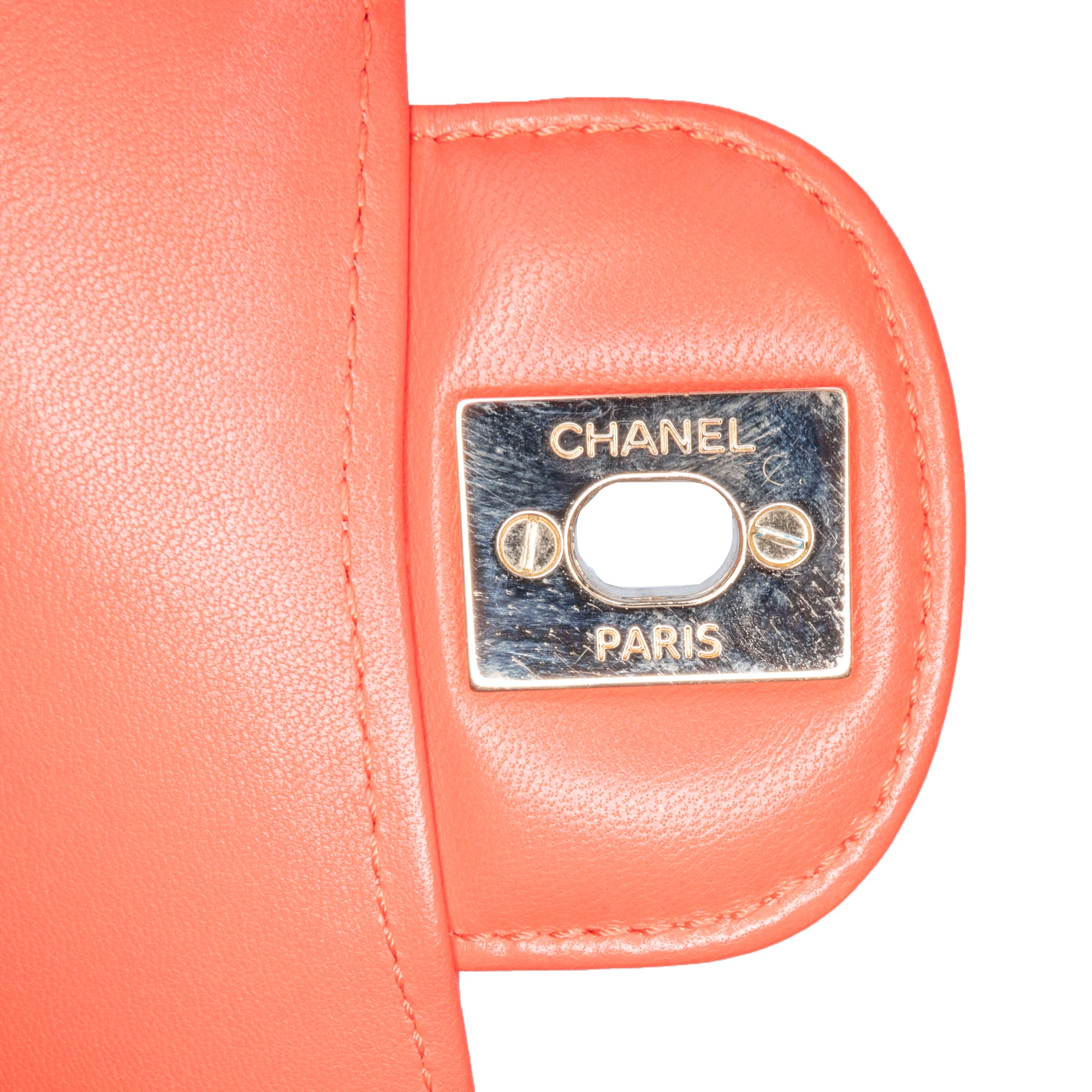 Chanel Medium Classic Chevron Lambskin Double Flap - image 8