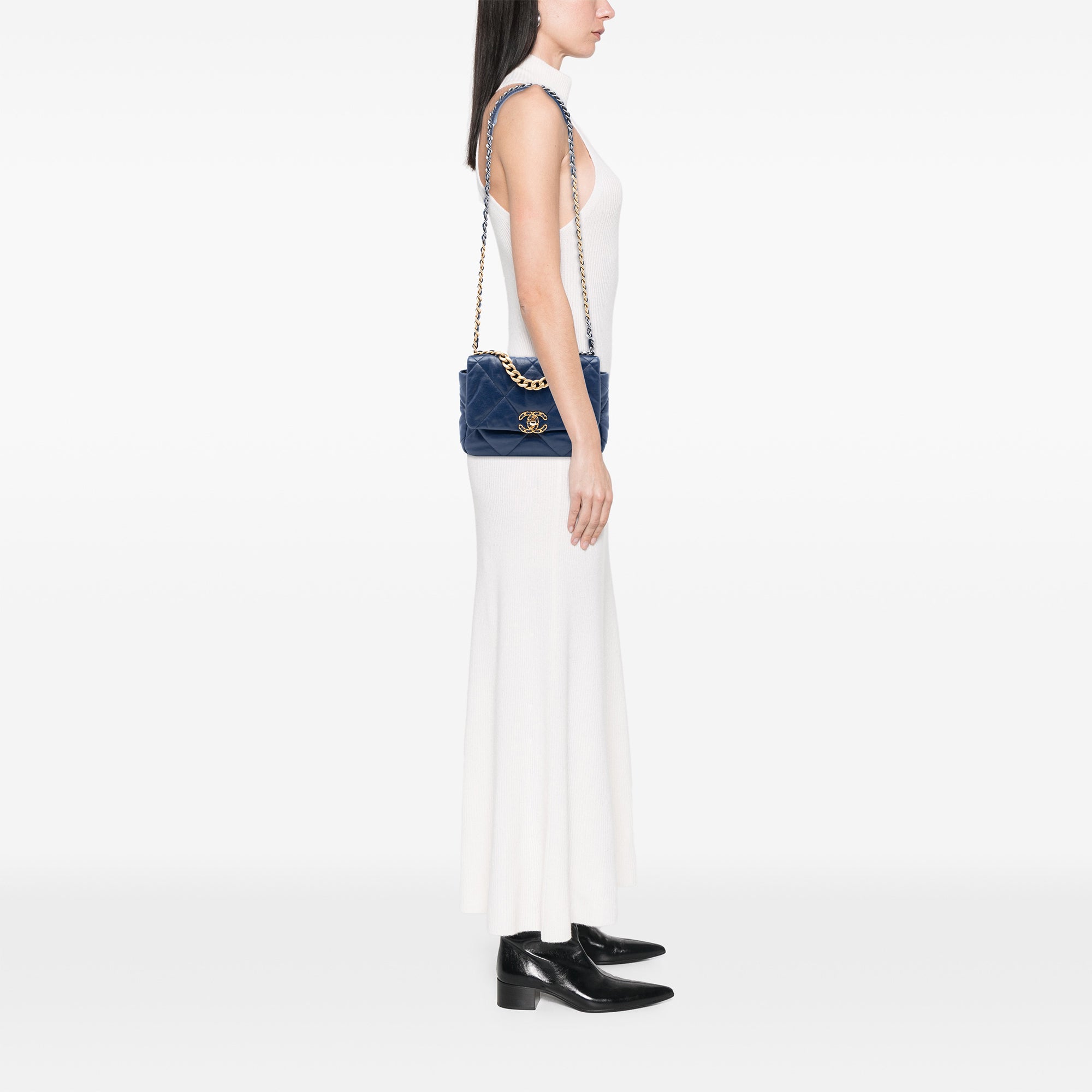 Chanel Medium Lambskin 19 Flap - image 7