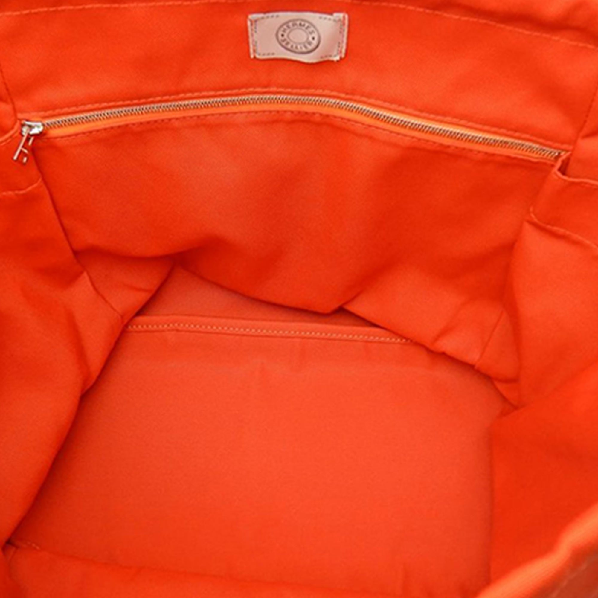Hermès Toile Sac de Pansage Grooming Bag - image 8