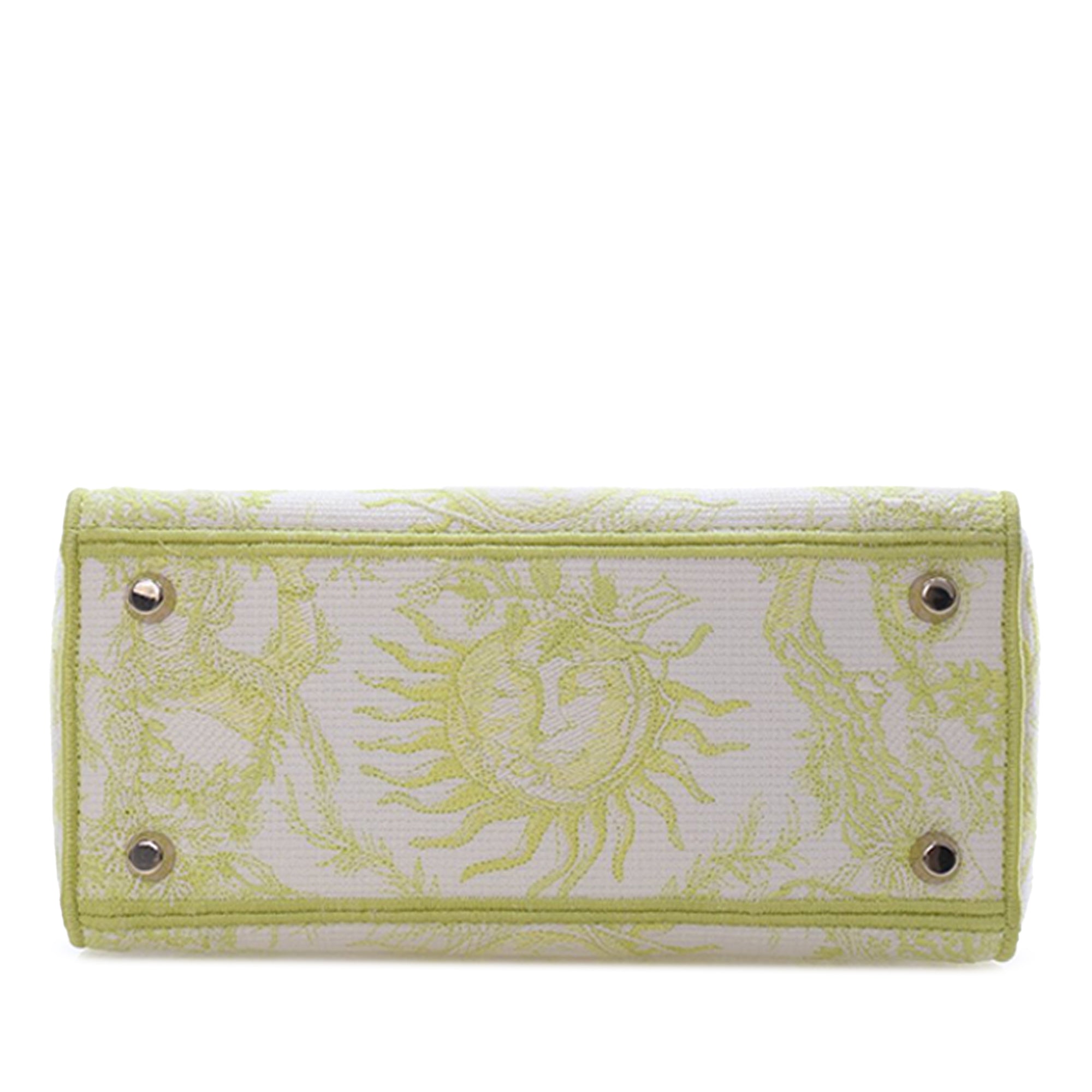 Dior Medium Embroidered Canvas Toile de Jouy Soleil Lady D Lite - image 5