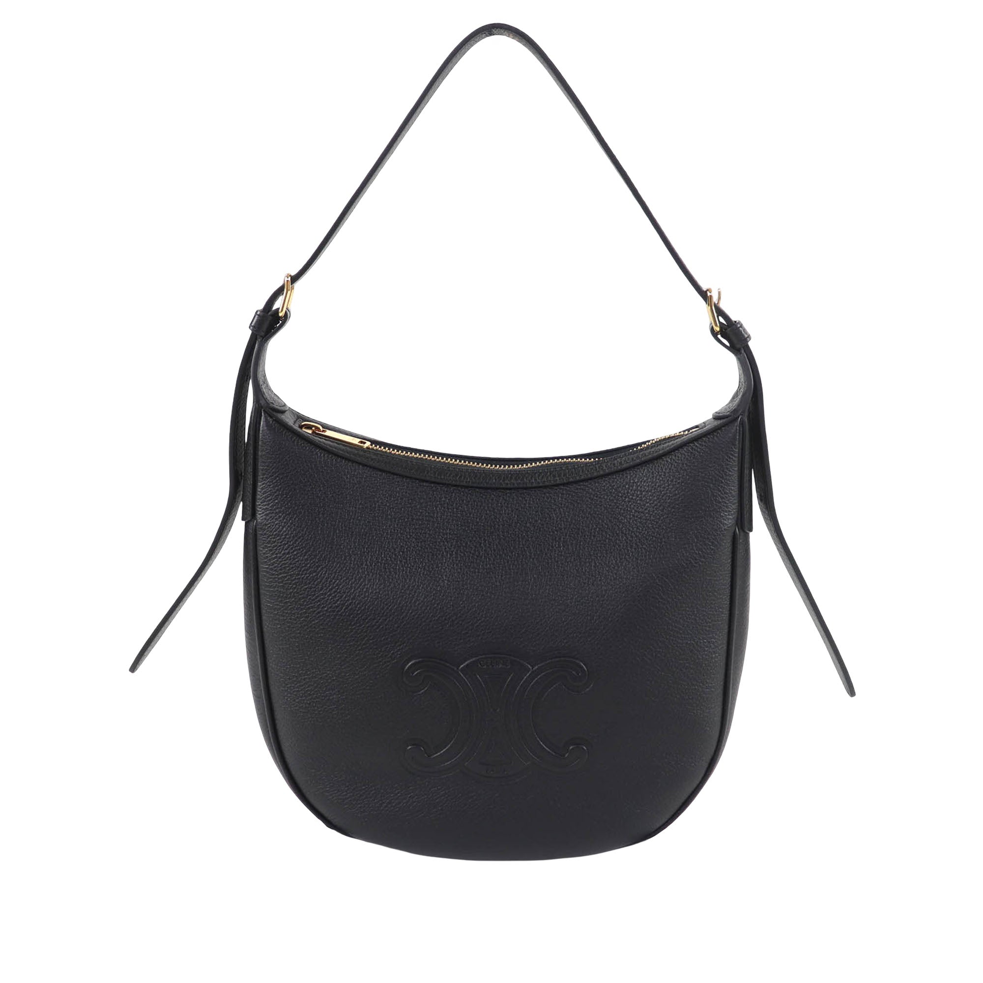 Celine Small Supple Grained Calfskin Heloise Crossbody - image 1