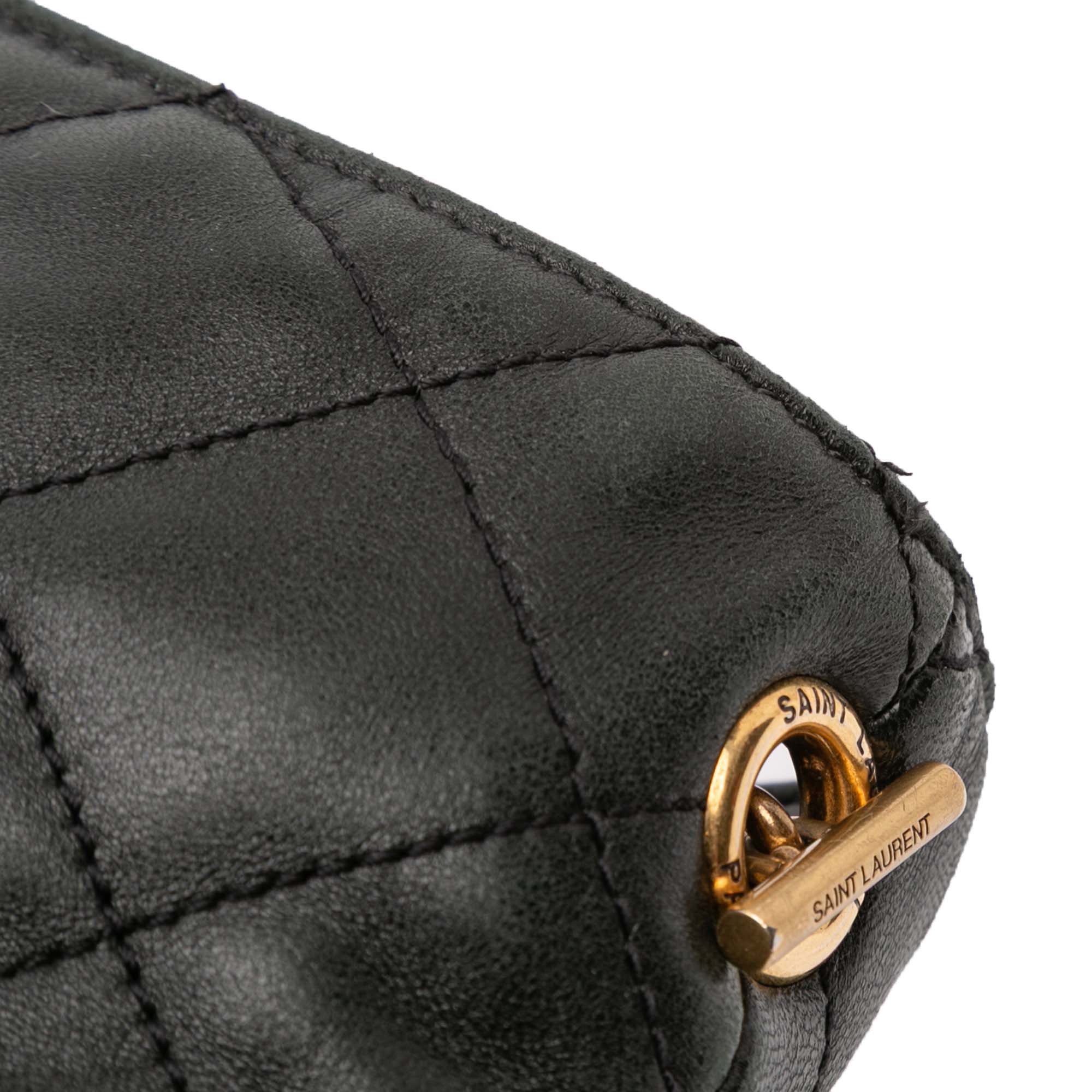 Saint Laurent Maxi Quilted Lambskin Icare Shopping Tote - image 9