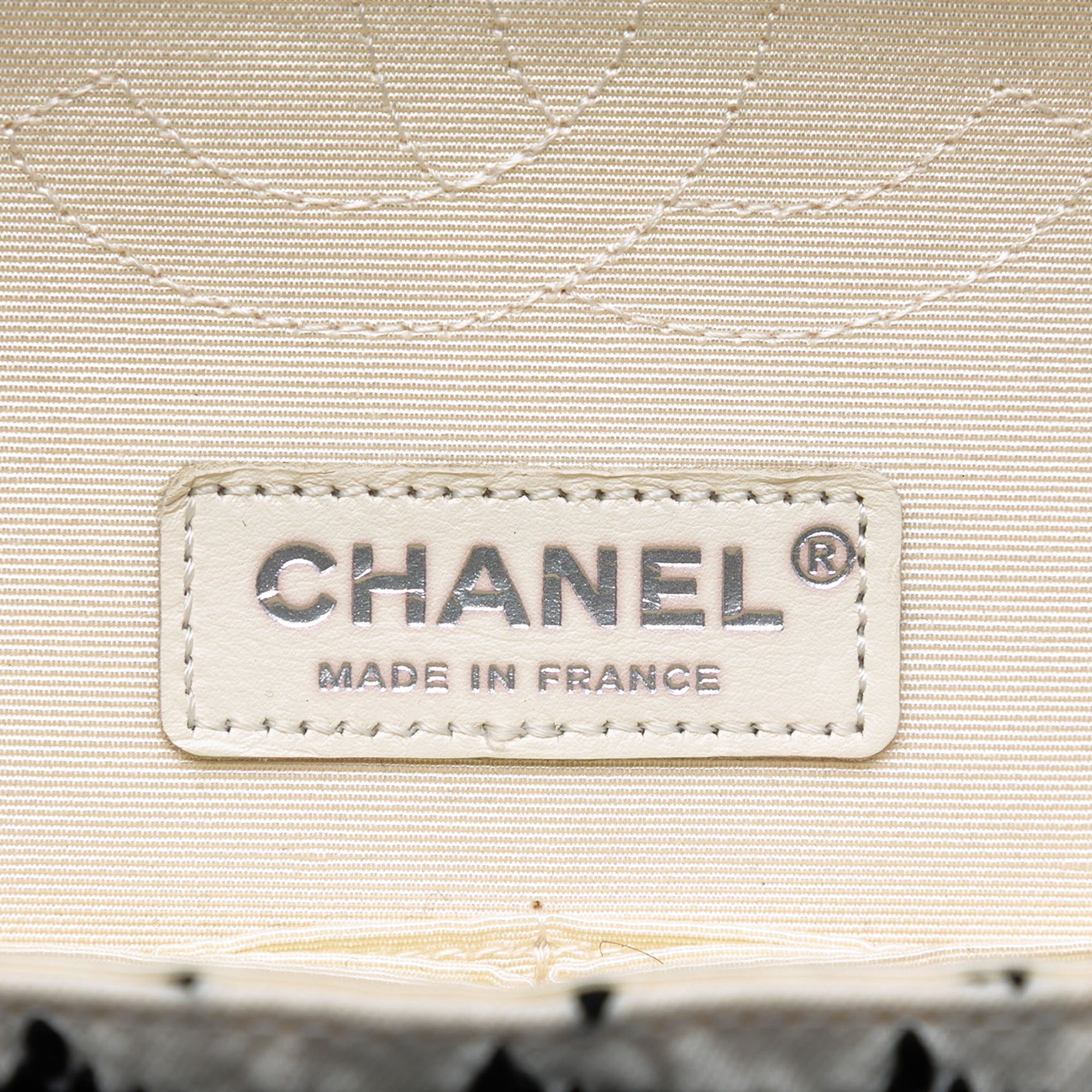 Chanel Limited Edition Medium Classic Embroidered Canvas Fringes Double Flap - image 5