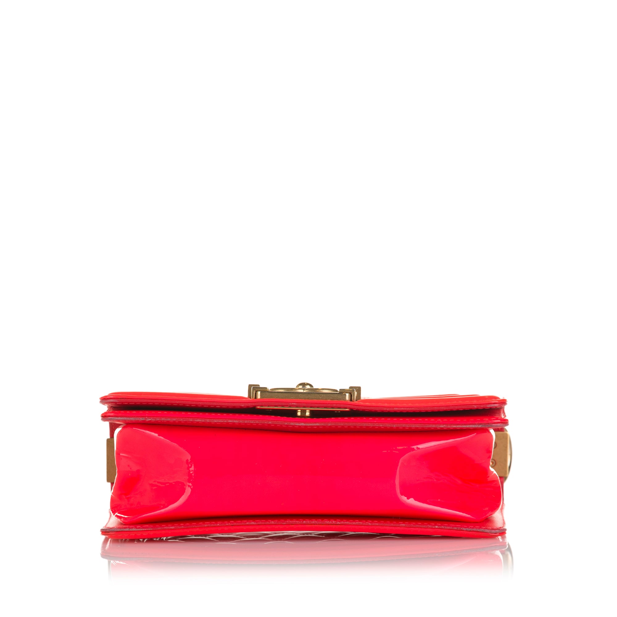Chanel Small Patent Boy Bag - image 4