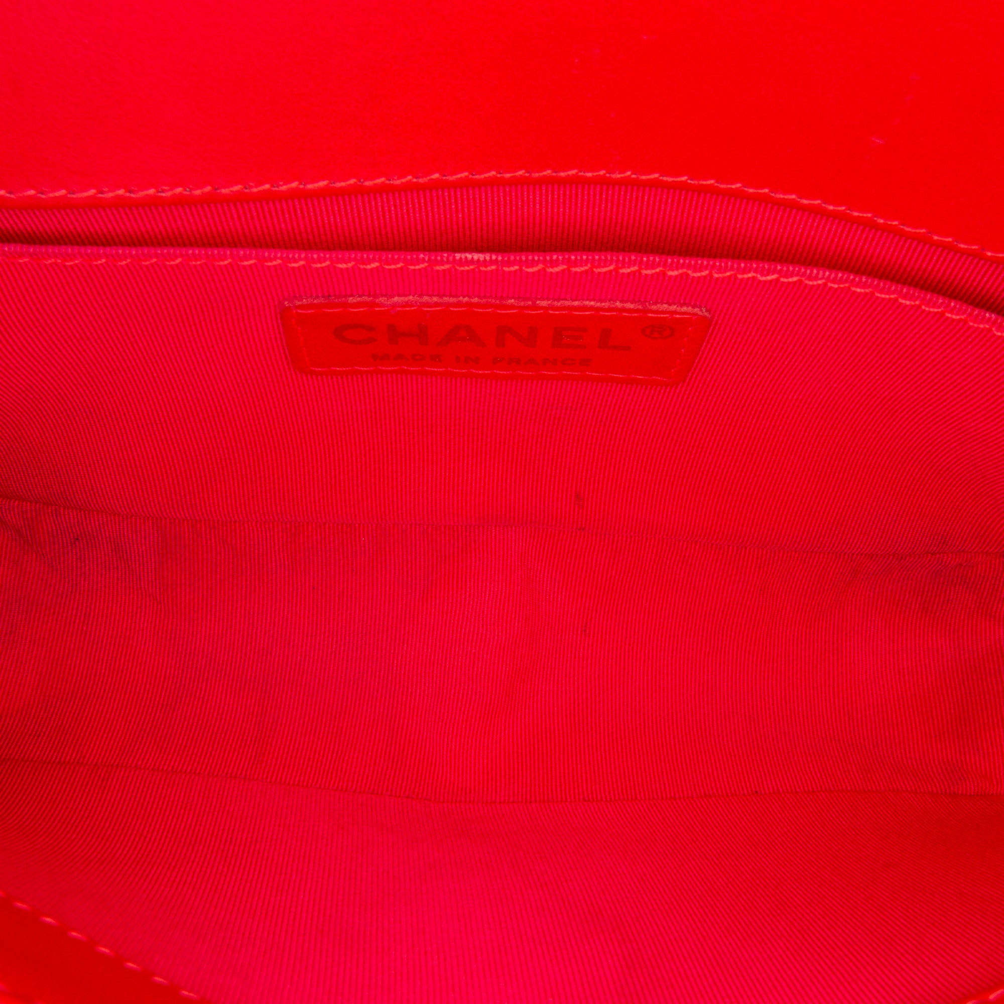 Chanel Small Patent Boy Bag - image 5