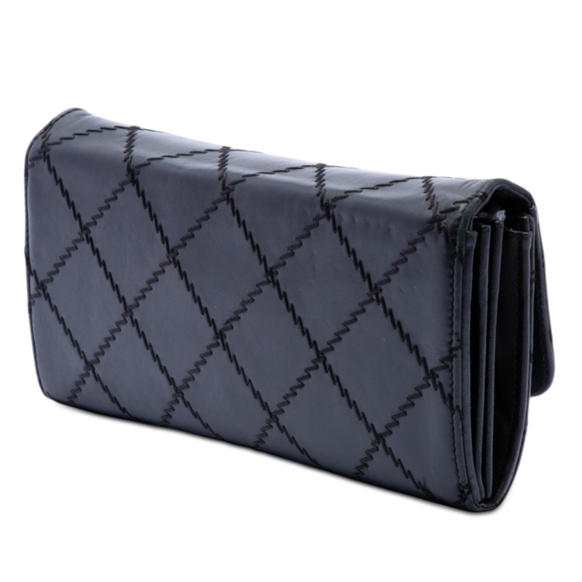 Chanel CC Quilted Calfskin Ultra Stitch Wallet On Chain - image 2