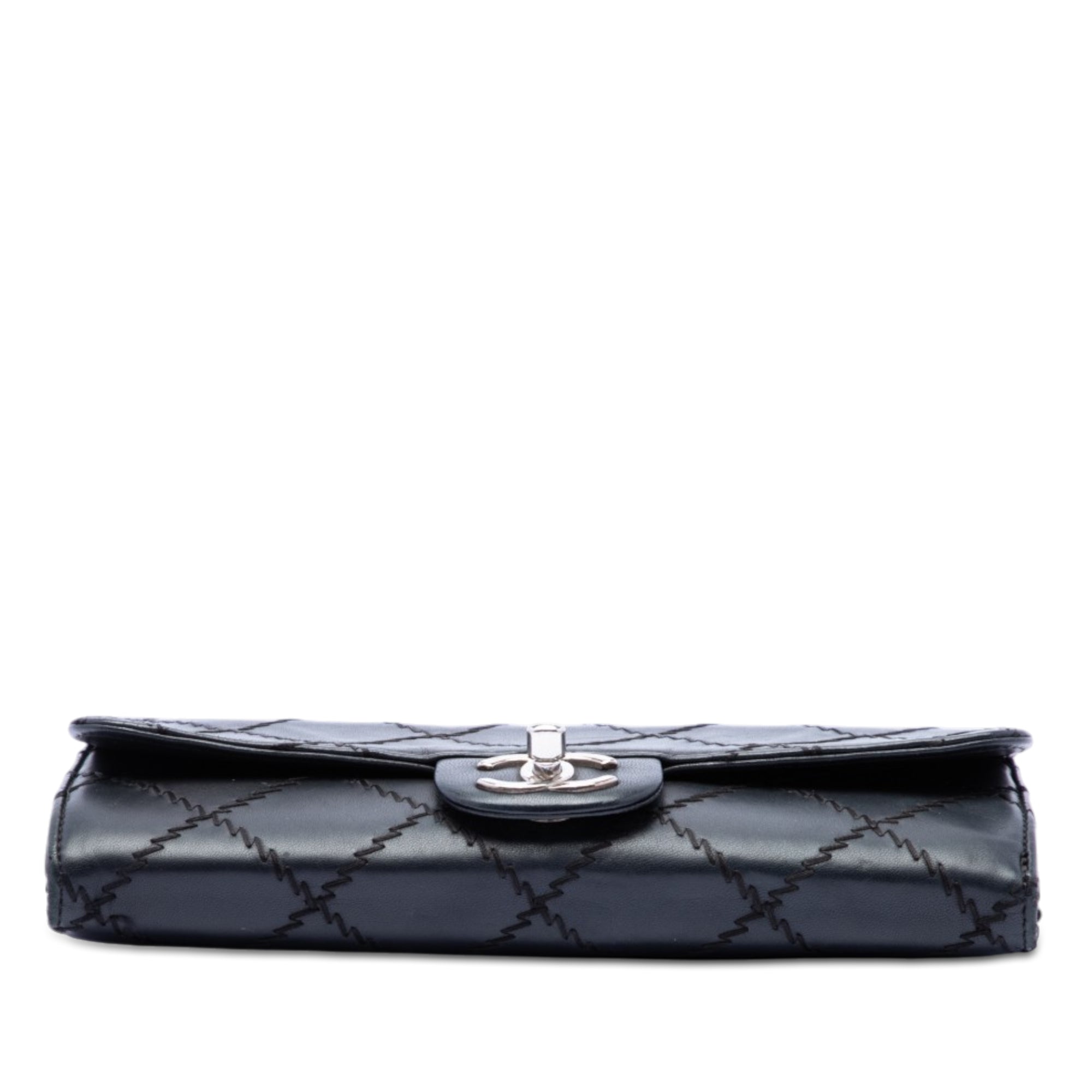 Chanel CC Quilted Calfskin Ultra Stitch Wallet On Chain - image 3