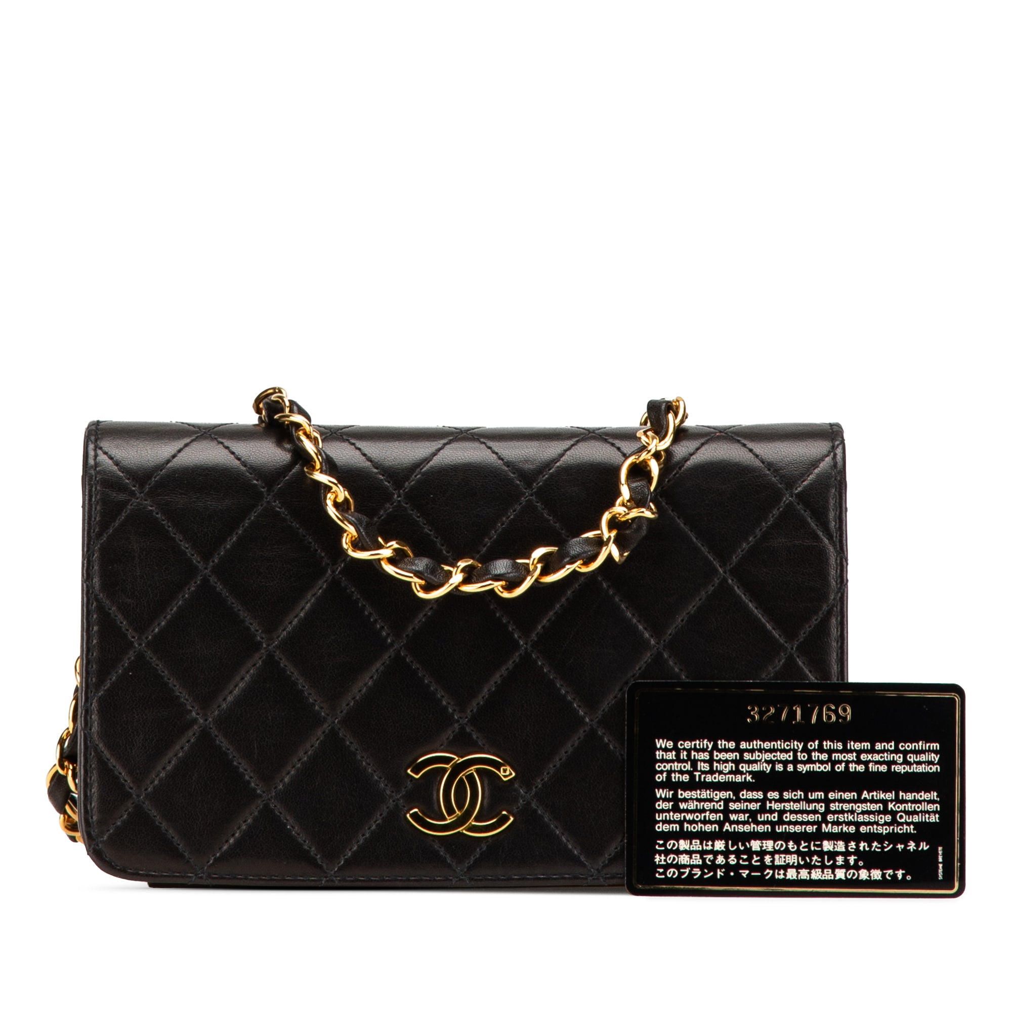Chanel Mini CC Quilted Lambskin Full Flap - image 15