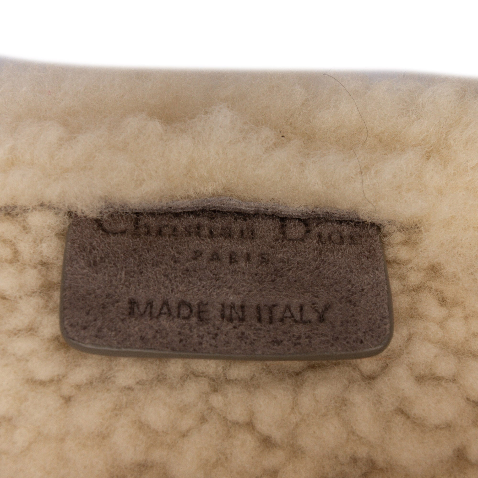 Dior Shearling Suede Saddle Bag - image 5