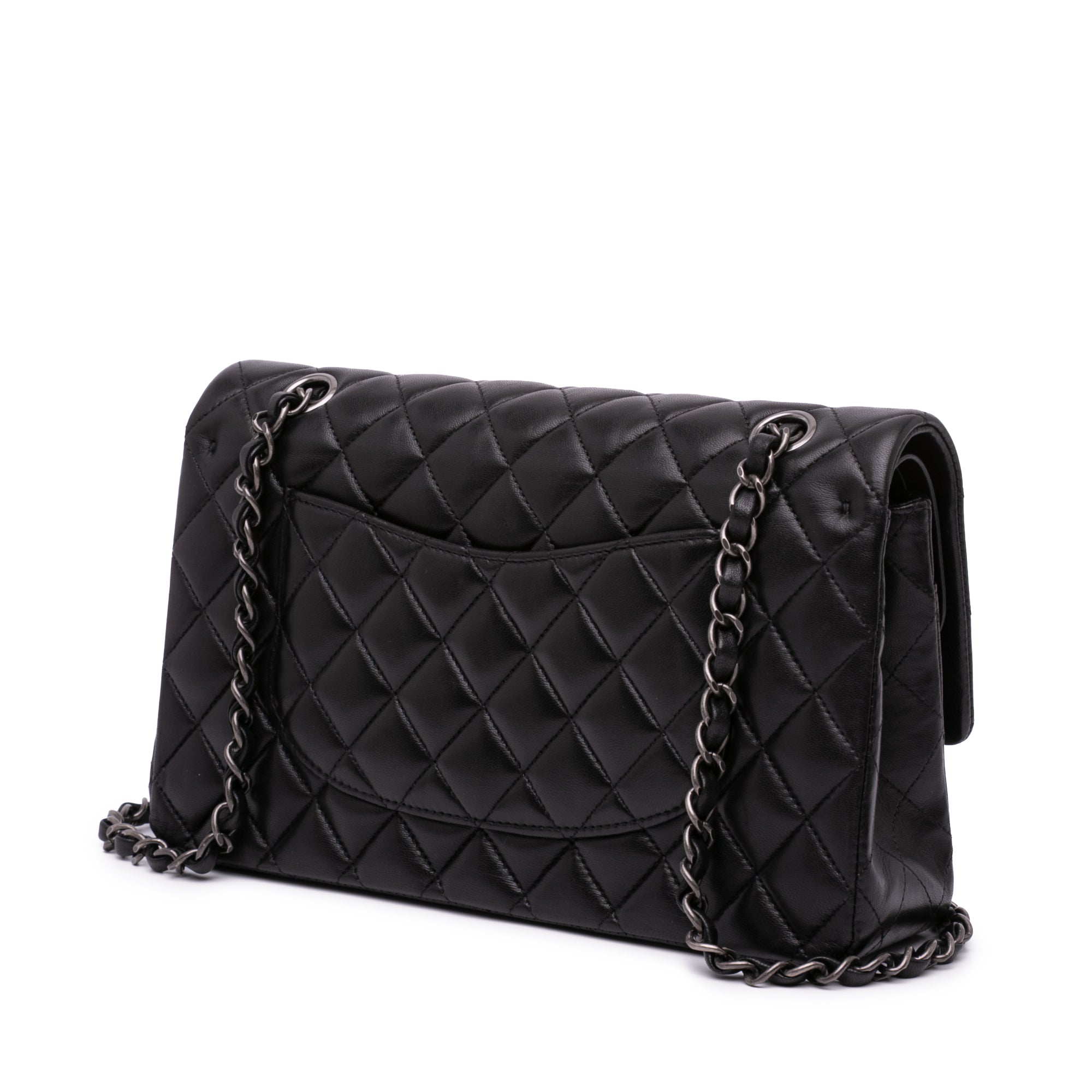 Chanel Medium Classic Lambskin Double Flap - image 2