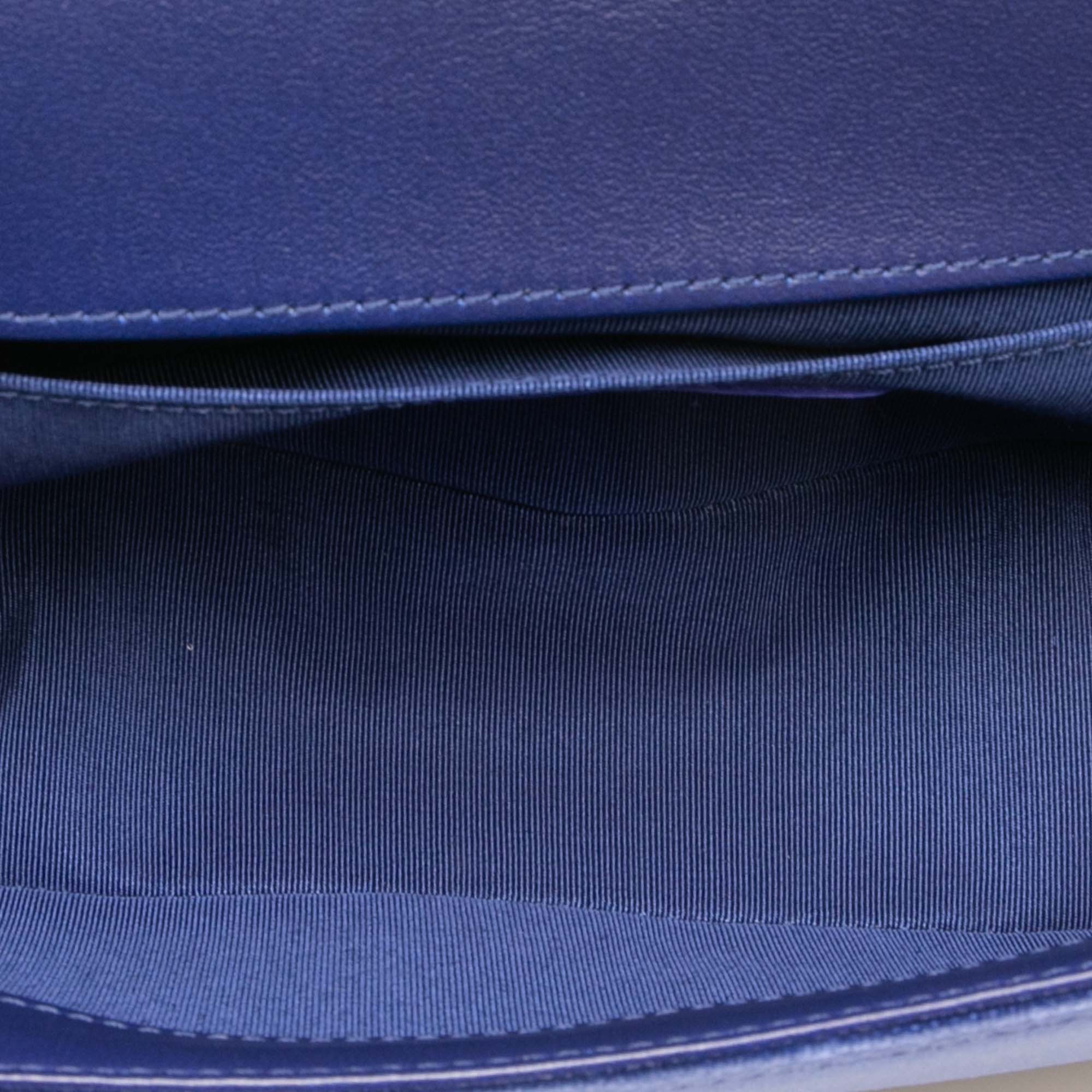 Chanel Old Medium Quilted Velvet Boy Flap - image 4