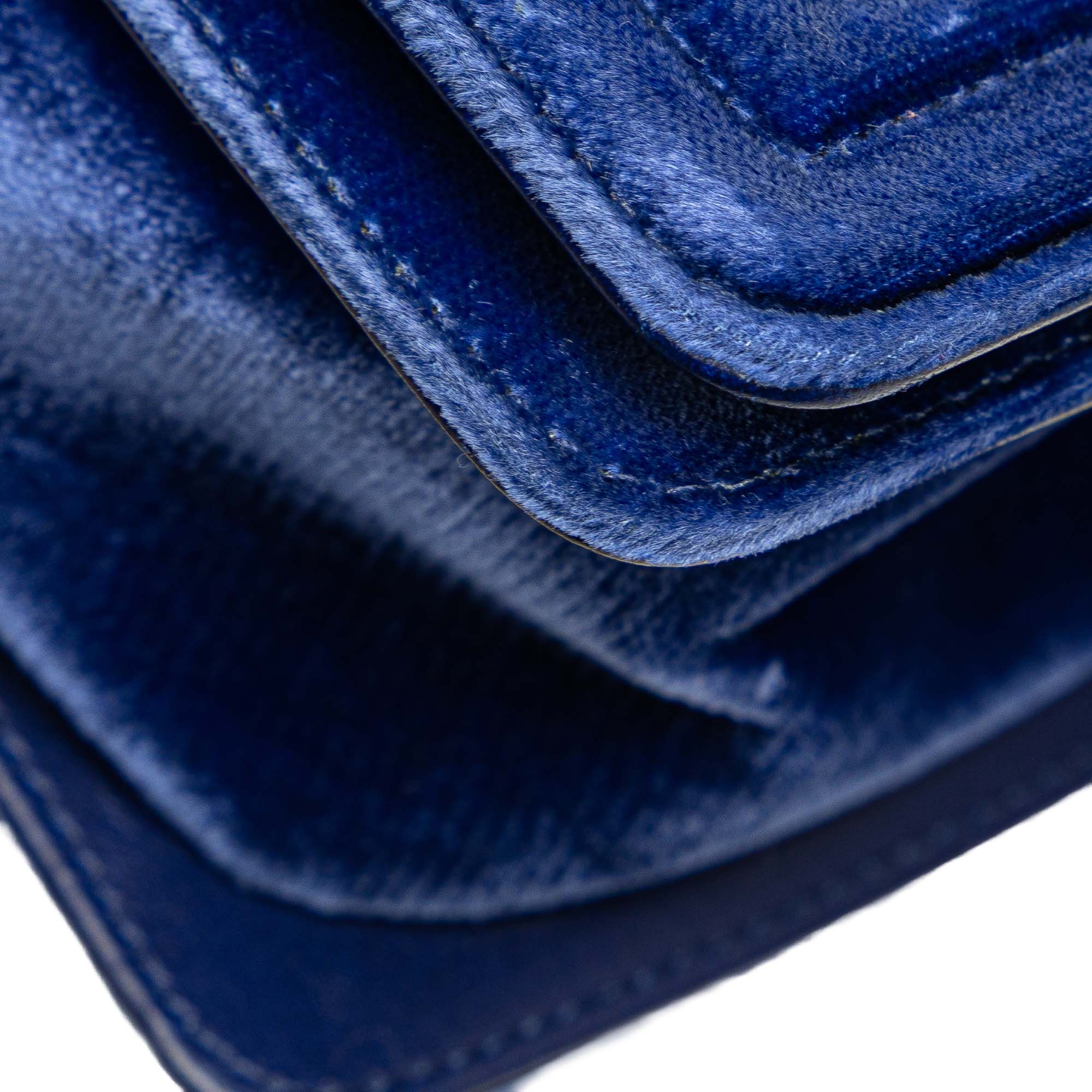 Chanel Old Medium Quilted Velvet Boy Flap - image 6