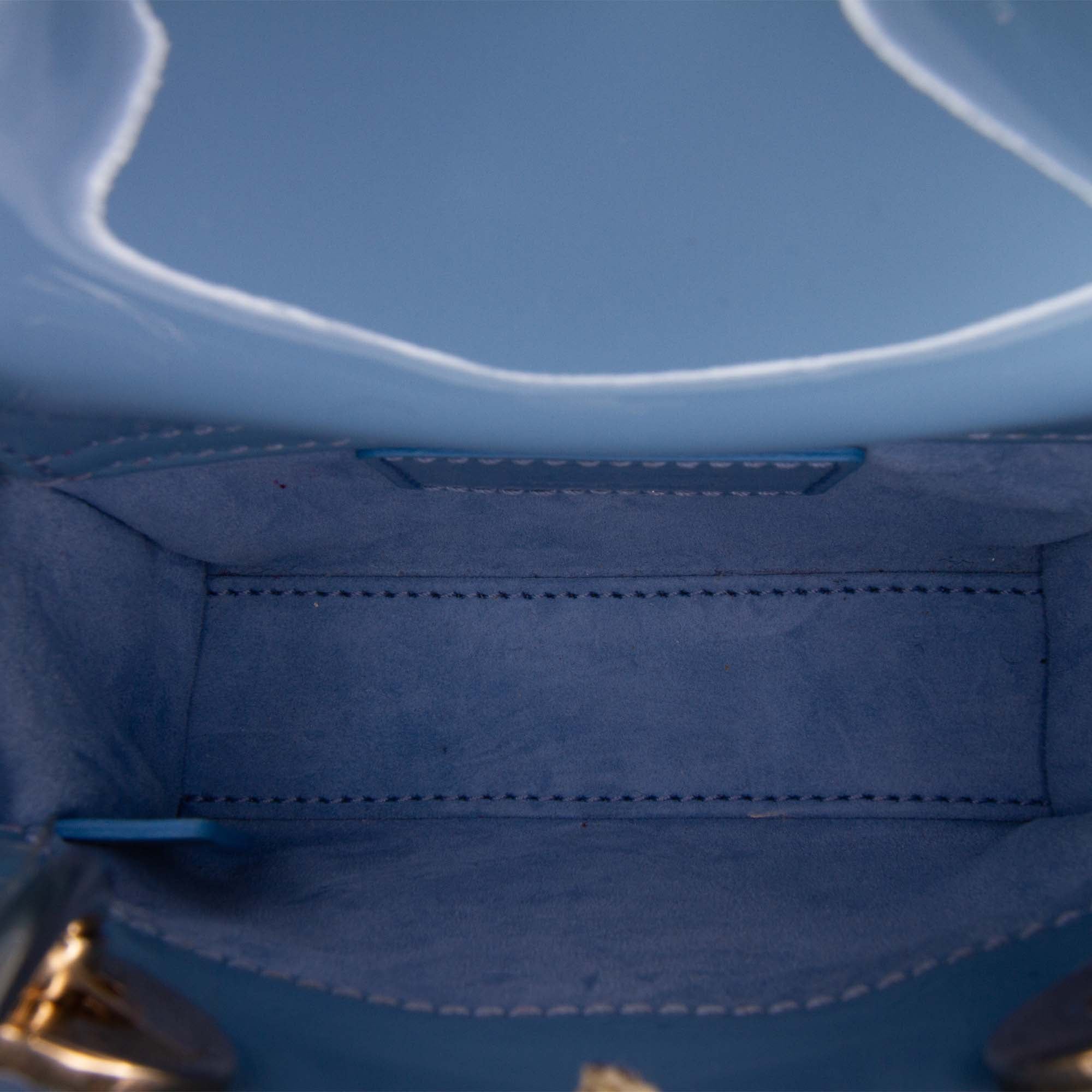 Dior Micro Patent Cannage Lady Dior - image 4