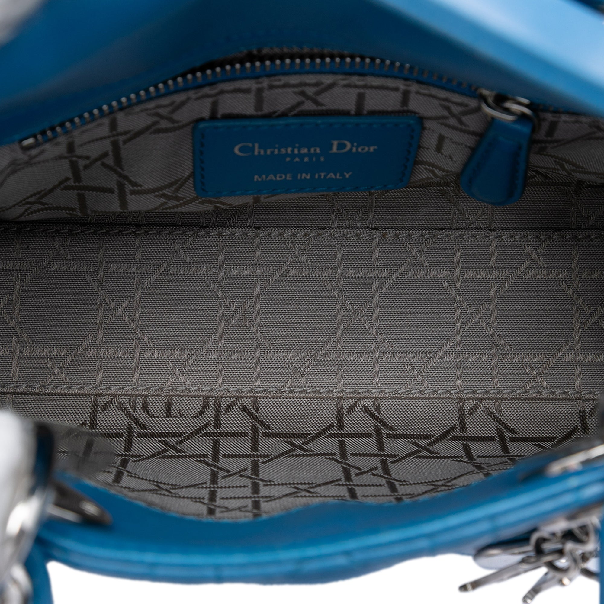 Dior Mini Lambskin Cannage Lady Dior - image 4