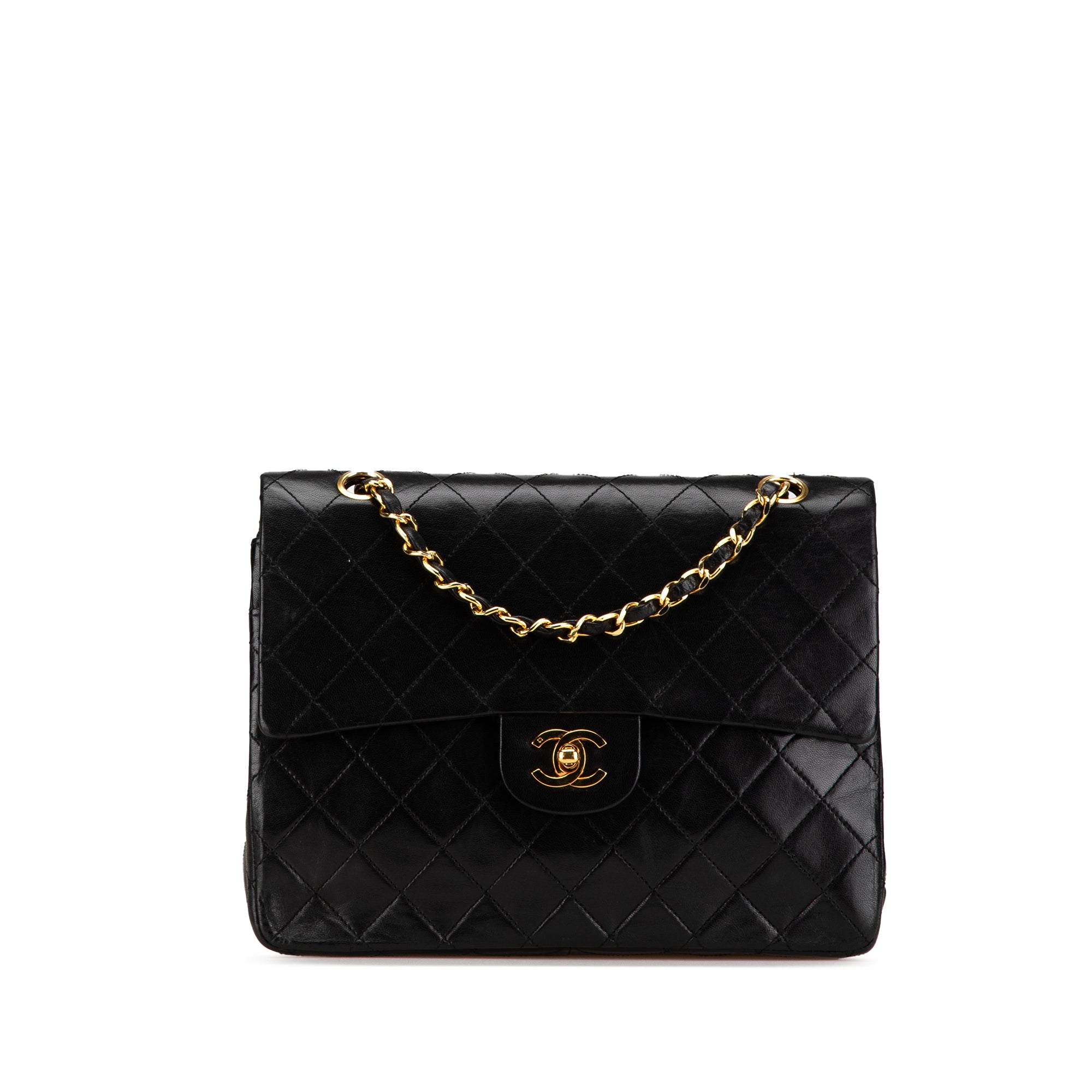Chanel Medium Tall Classic Lambskin Double Flap - image 1