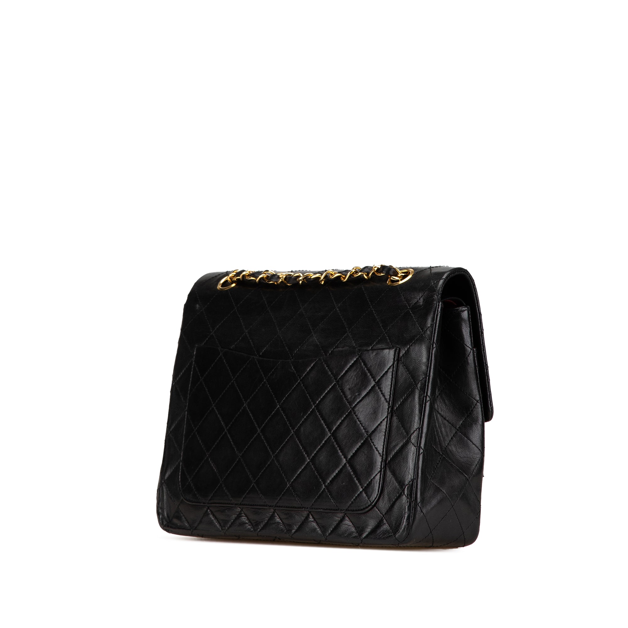 Chanel Medium Tall Classic Lambskin Double Flap - image 2