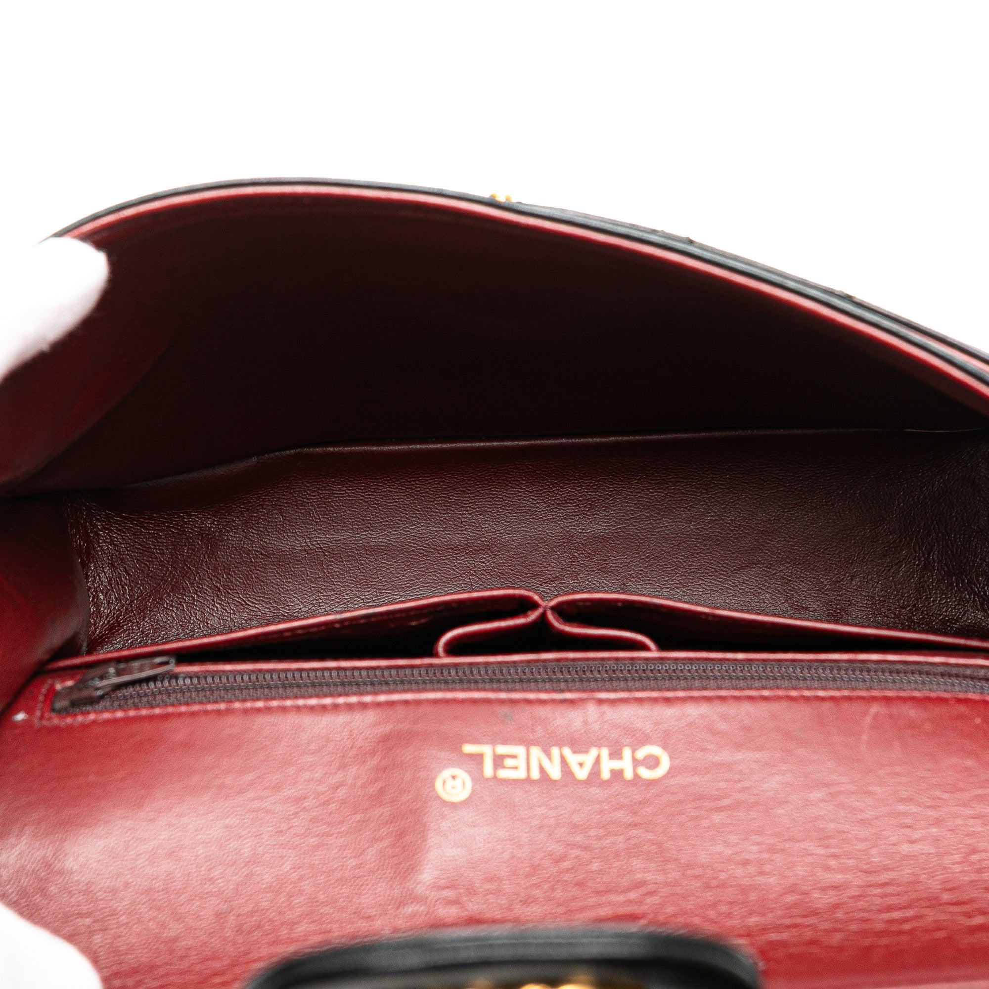 Chanel Medium Tall Classic Lambskin Double Flap - image 4