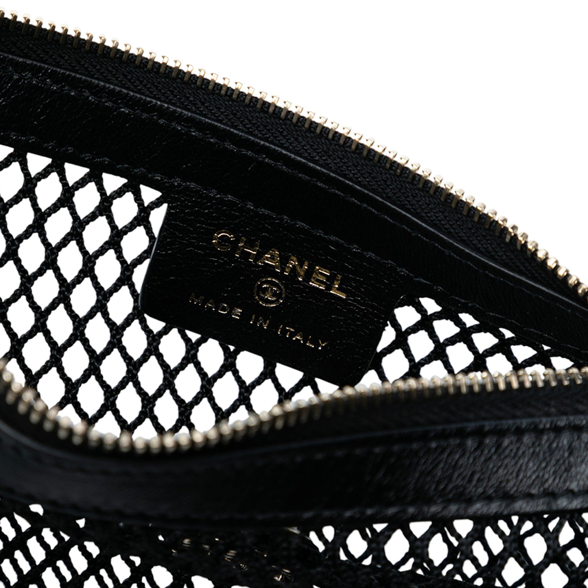 Chanel Mini CC Round Mesh Hobo - image 5
