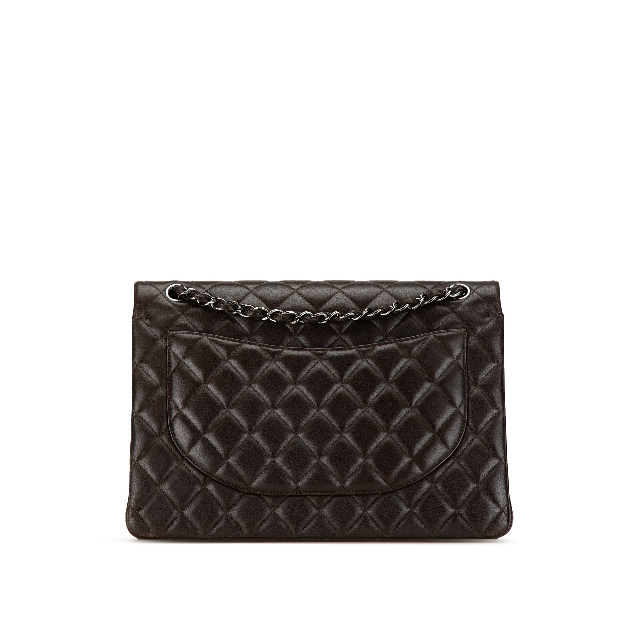 Chanel Maxi Classic Lambskin Double Flap - image 3