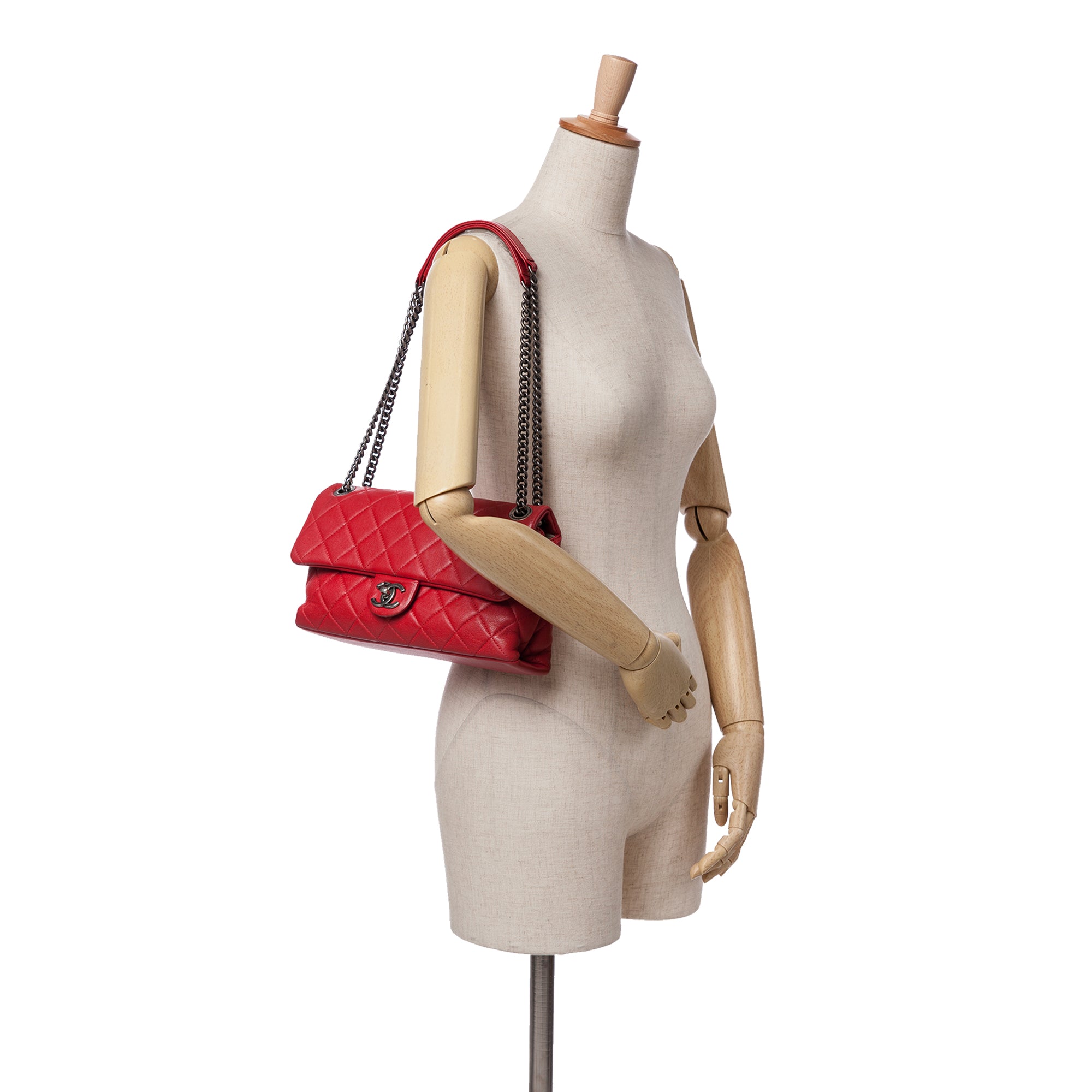Chanel Quilted Lambskin Rocks Flap Bag - image 12