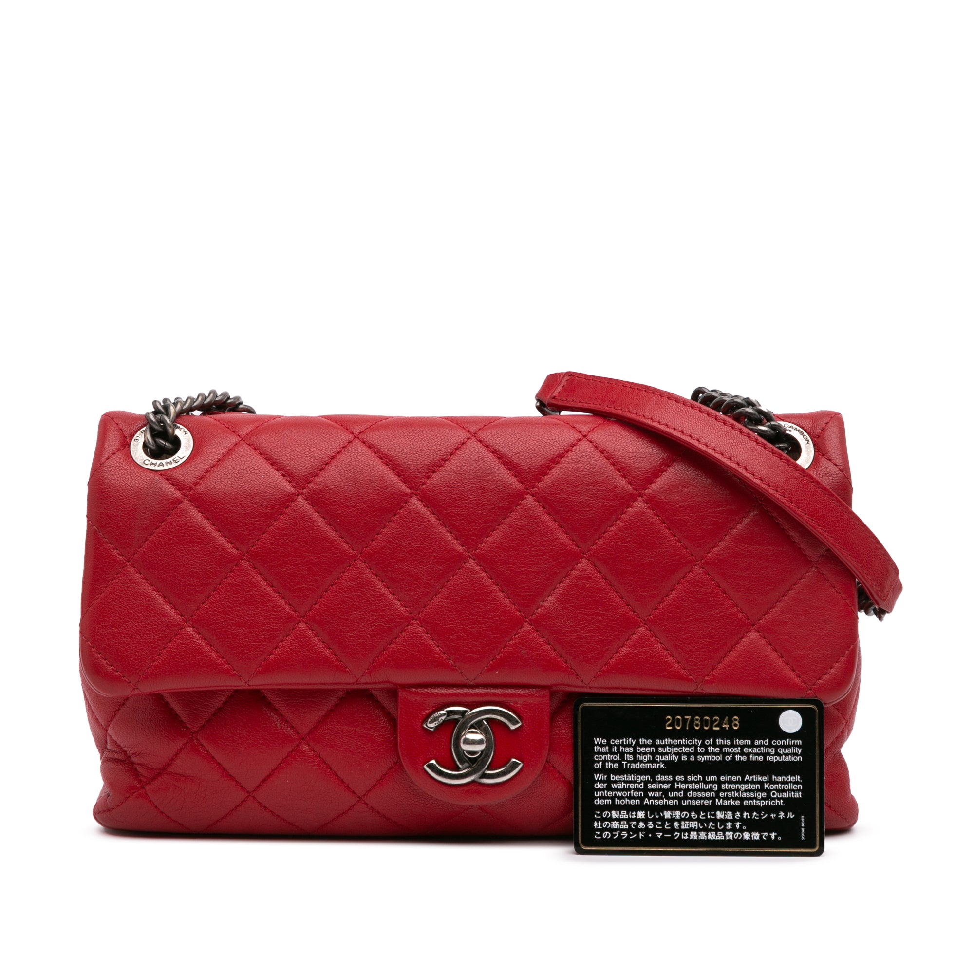 Chanel Quilted Lambskin Rocks Flap Bag - image 13