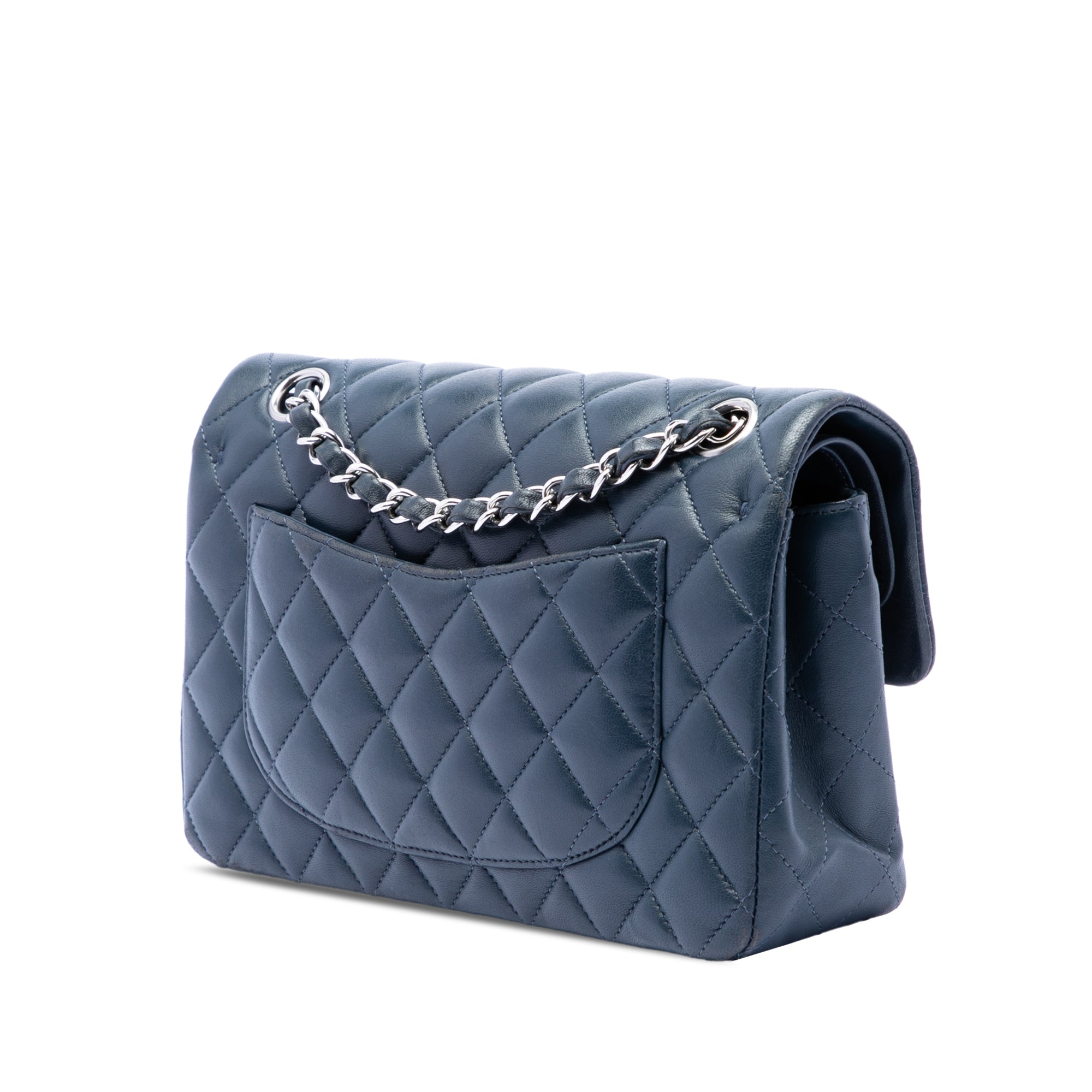 Chanel Small Classic Lambskin Double Flap - image 2