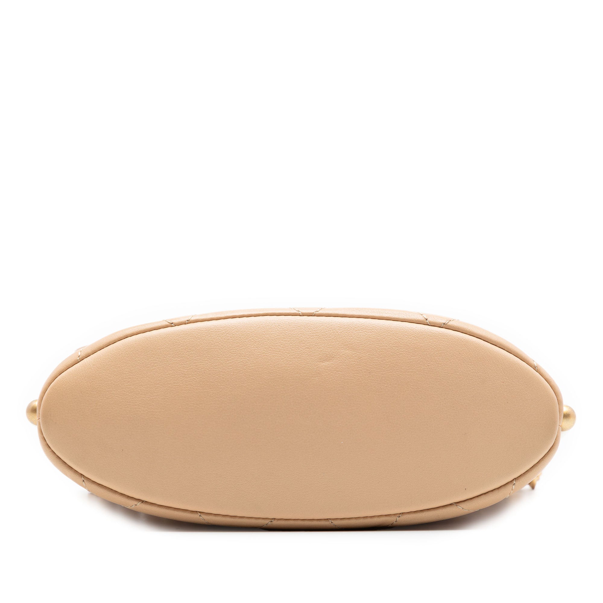 Chanel Small Quilted Calfskin About Pearls Hobo - image 3