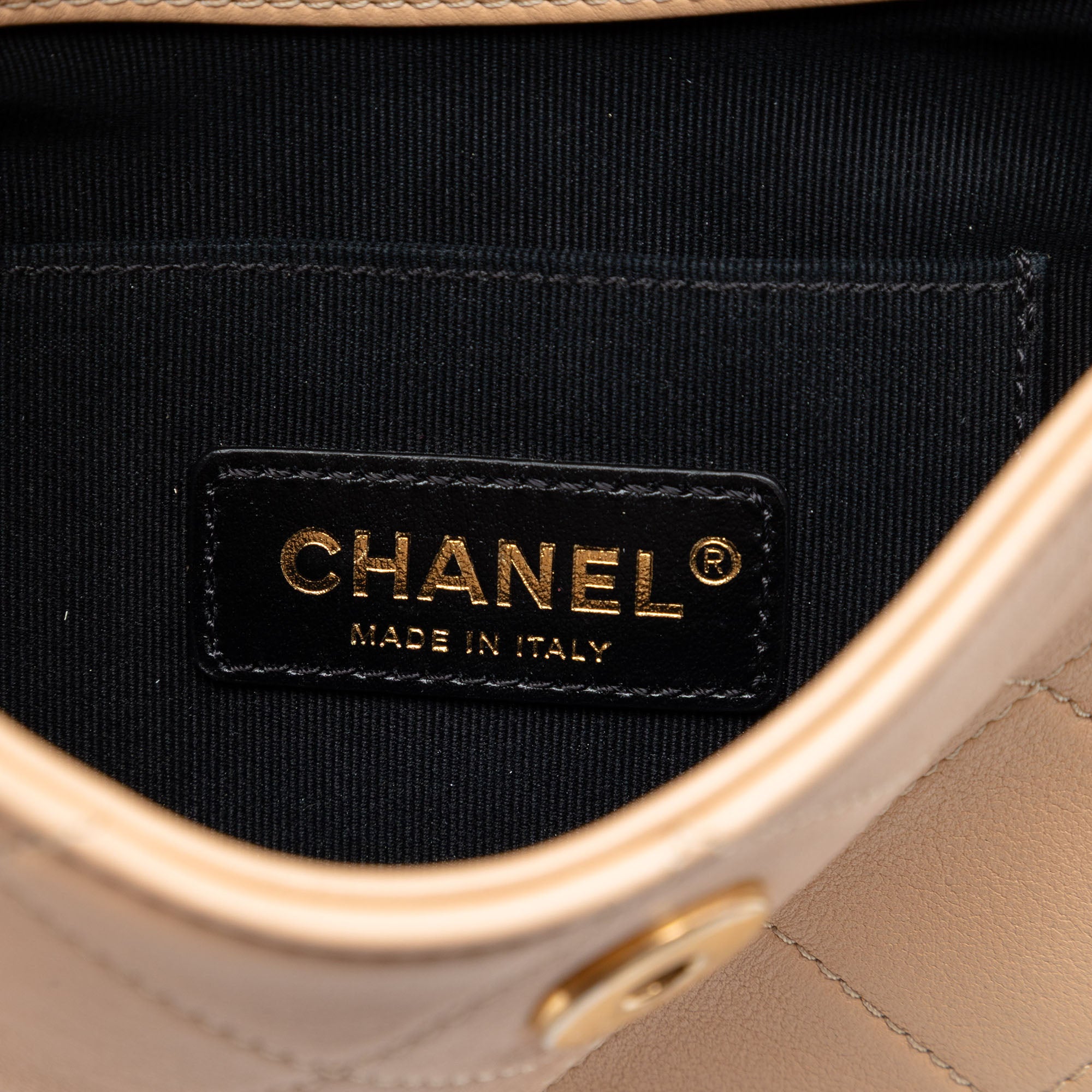Chanel Small Quilted Calfskin About Pearls Hobo - image 5