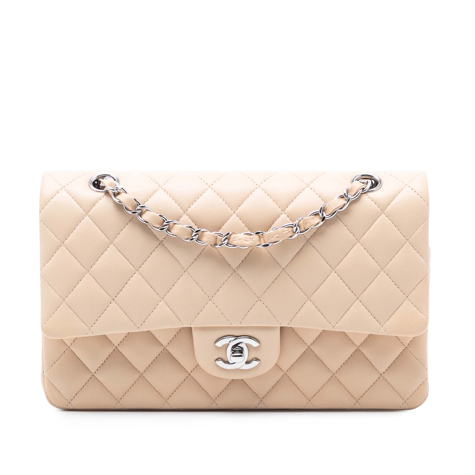 Chanel Medium Classic Lambskin Double Flap - image 1