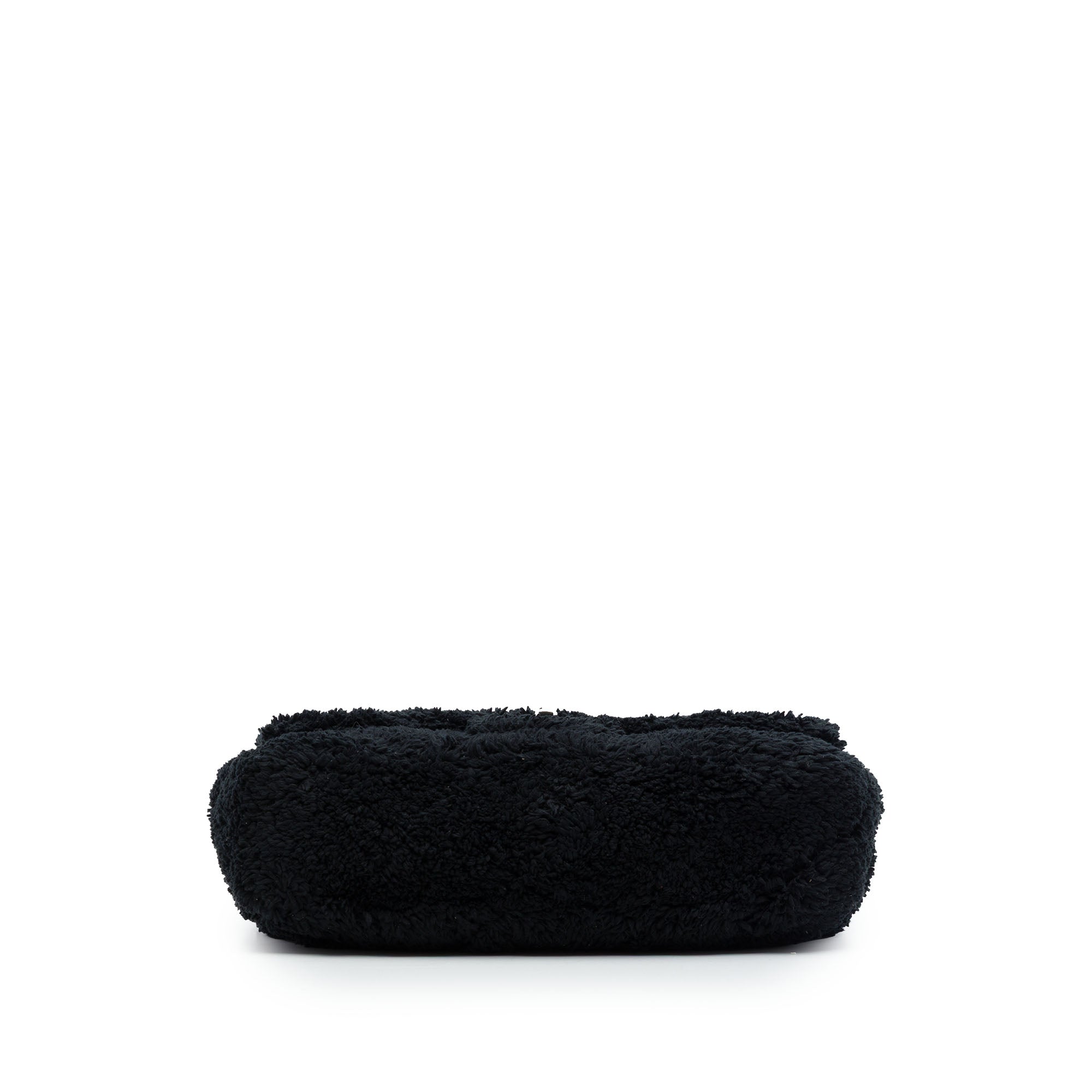 Chanel Medium Quilted Terry Cloth Coco Beach Flap - image 3