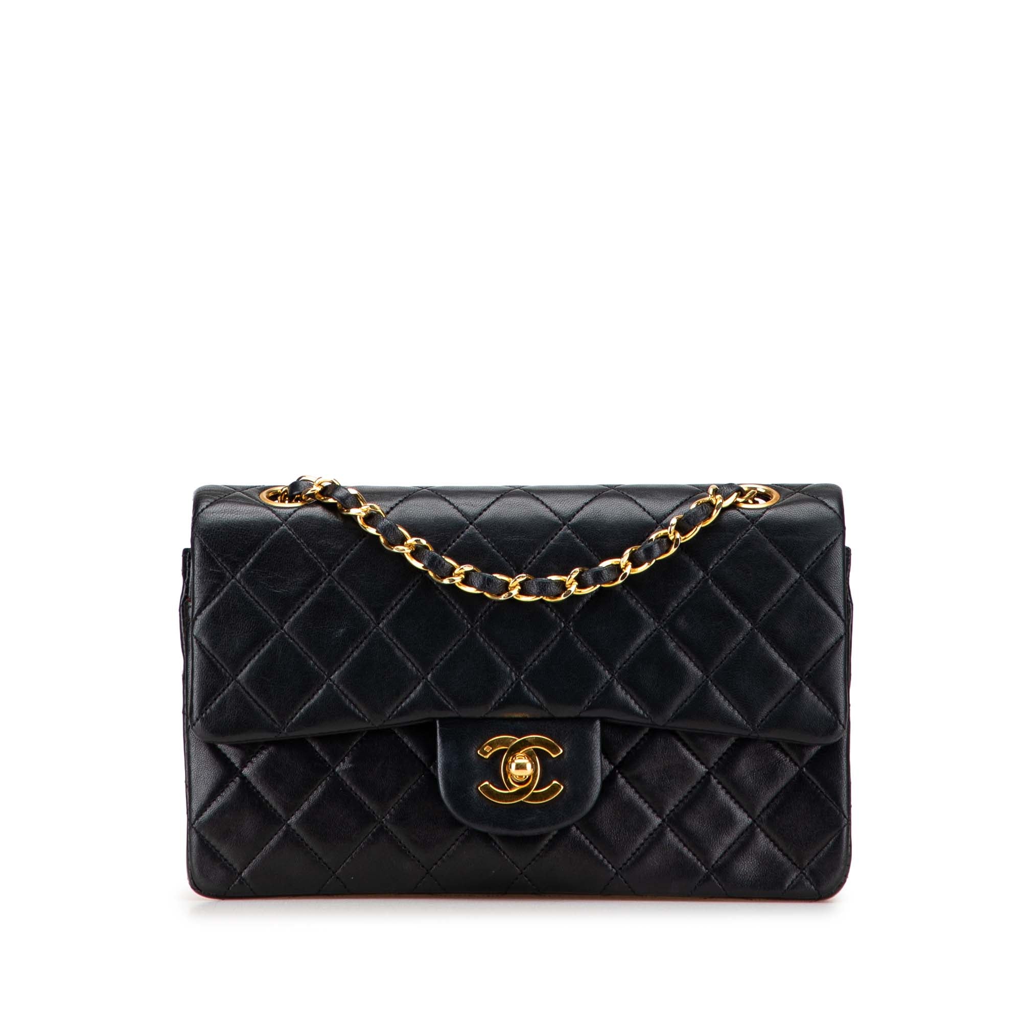 Chanel Small Classic Lambskin Double Flap - image 1