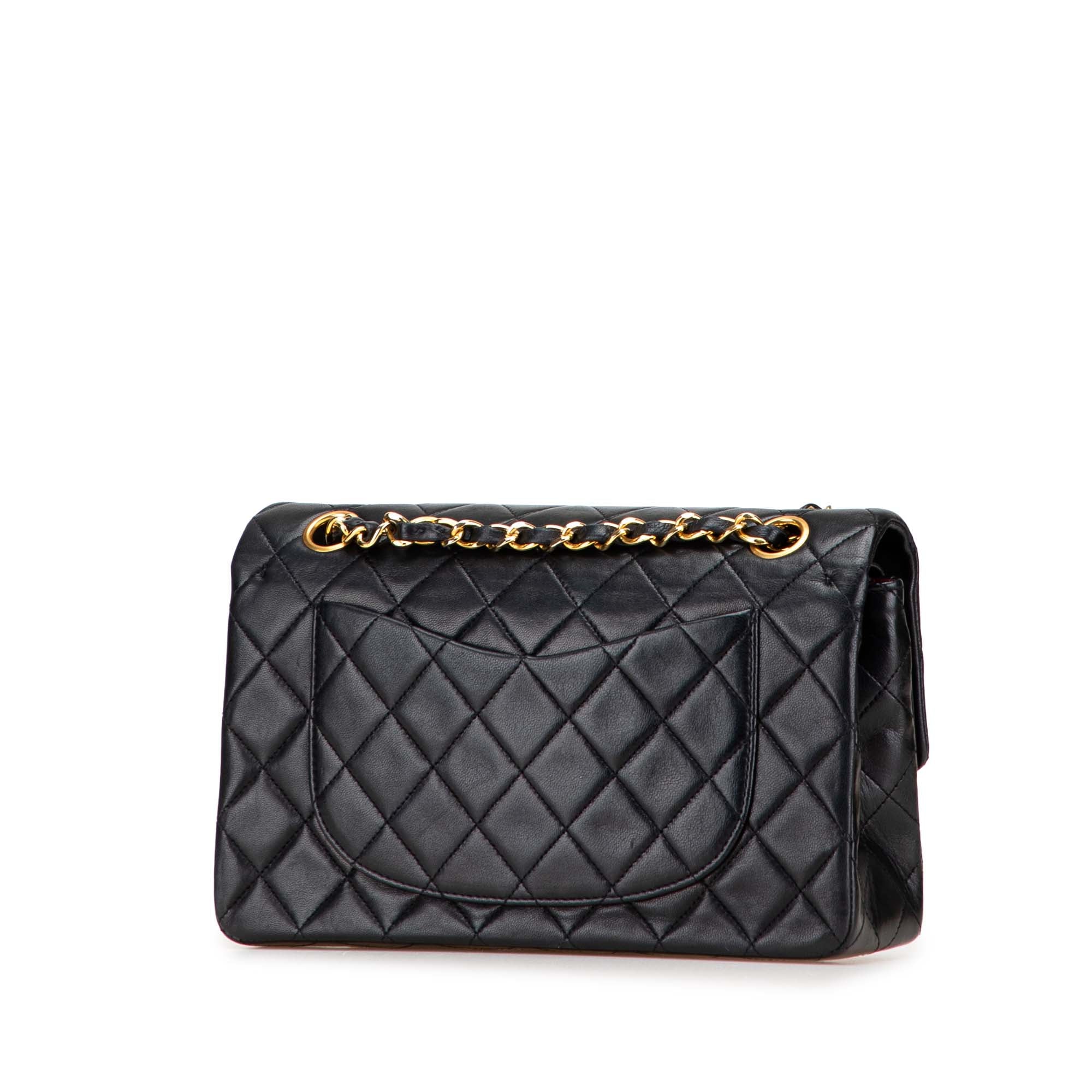 Chanel Small Classic Lambskin Double Flap - image 2