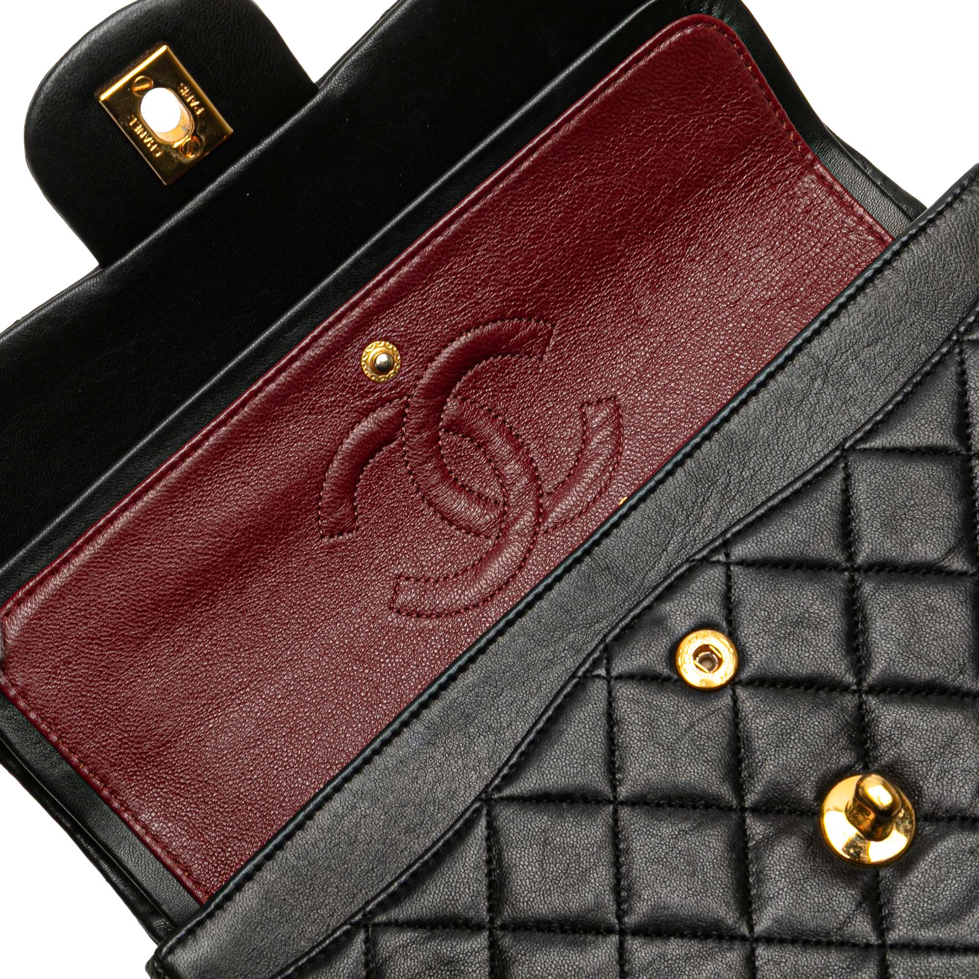 Chanel Small Classic Lambskin Double Flap - image 8