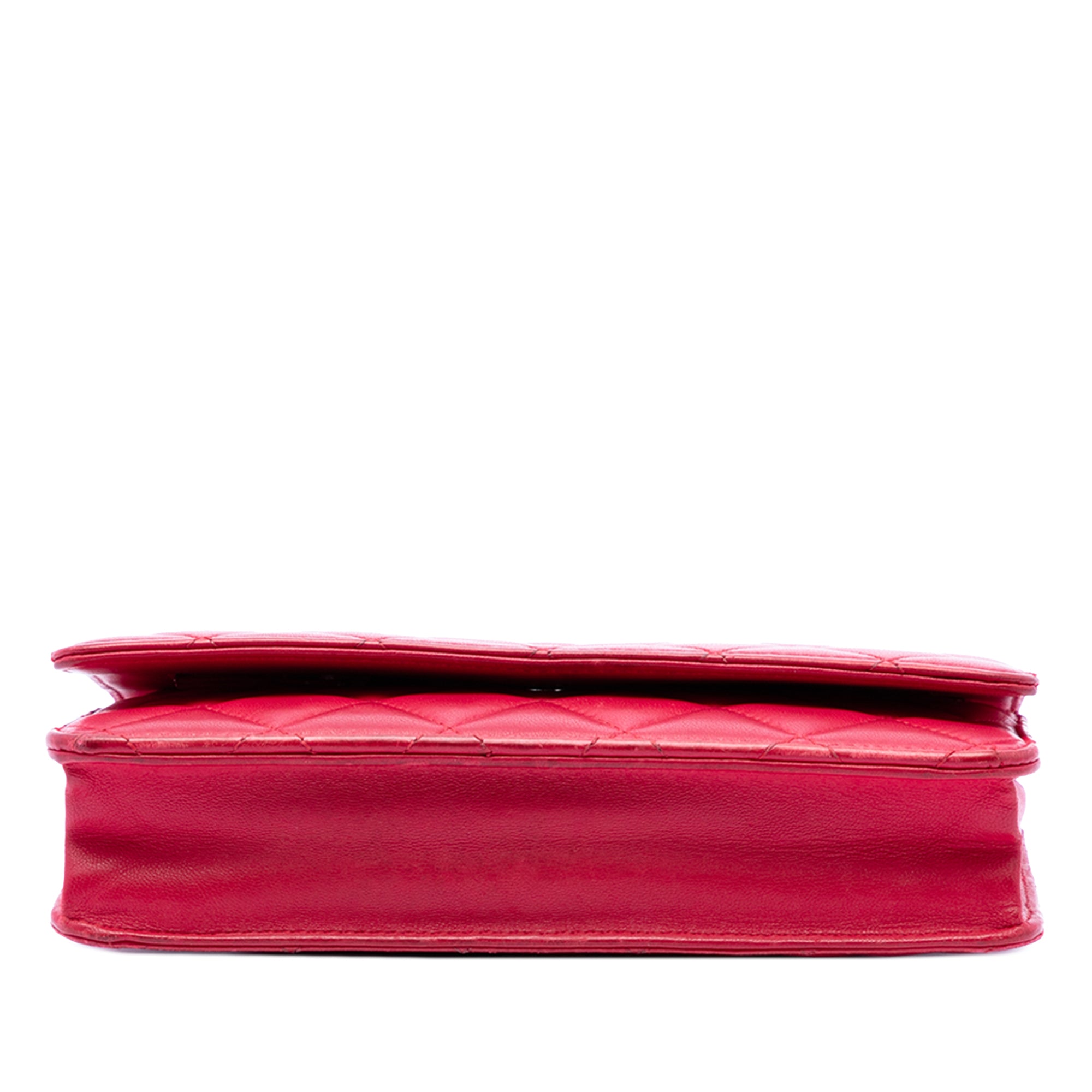 Chanel CC Quilted Lambskin Wallet on Chain - image 3