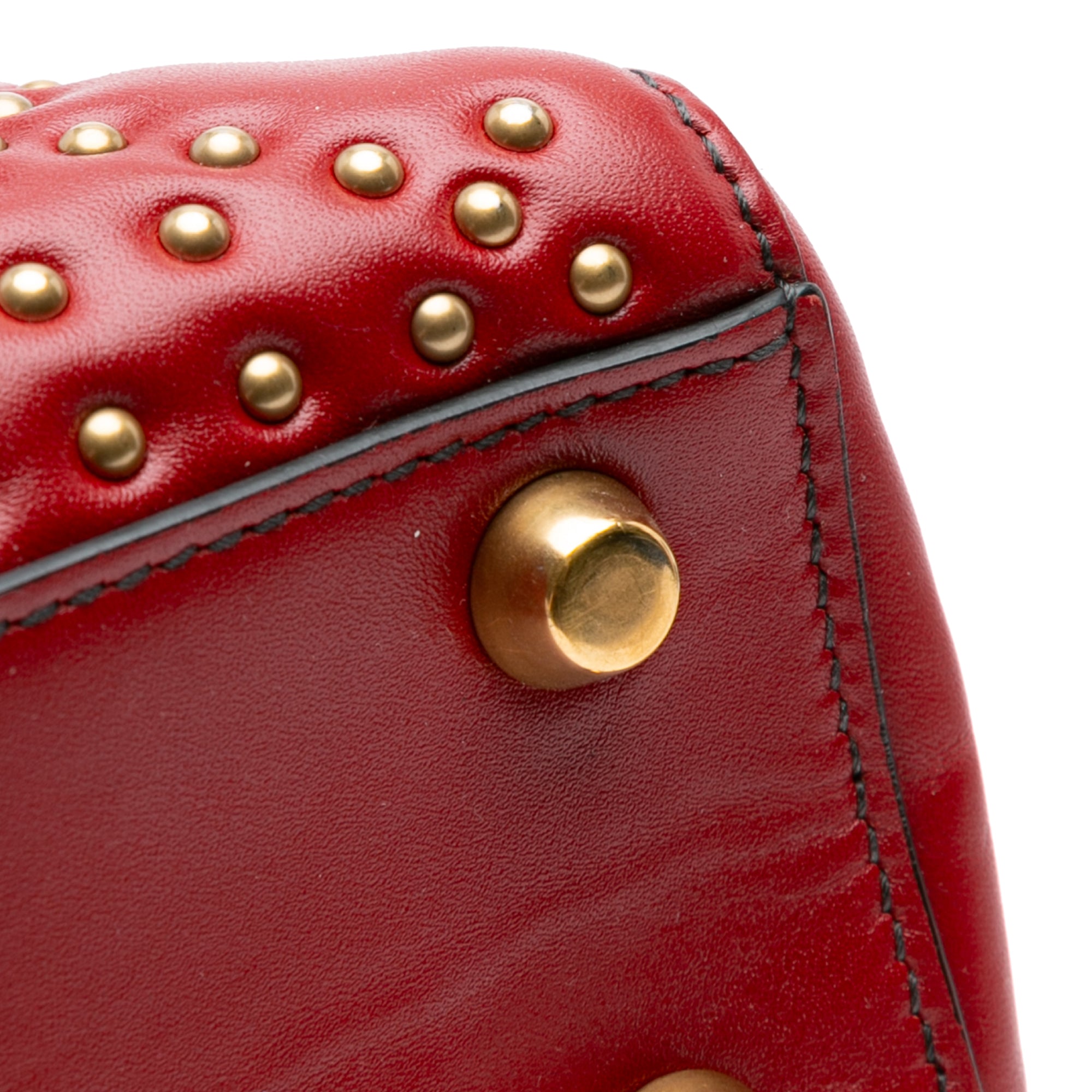 Dior Small Lambskin Cannage Studded Supple Lady Dior - image 10