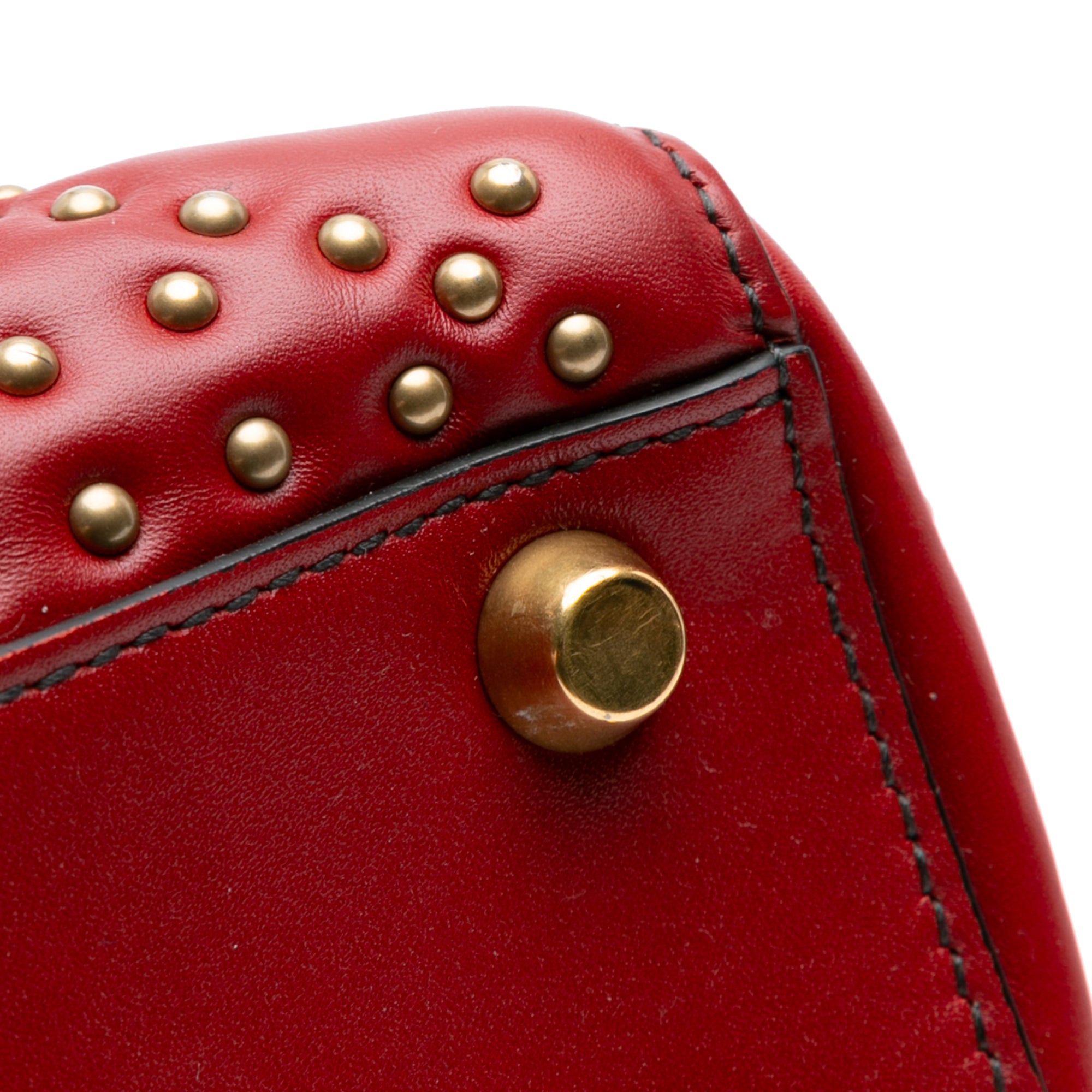 Dior Small Lambskin Cannage Studded Supple Lady Dior - image 8