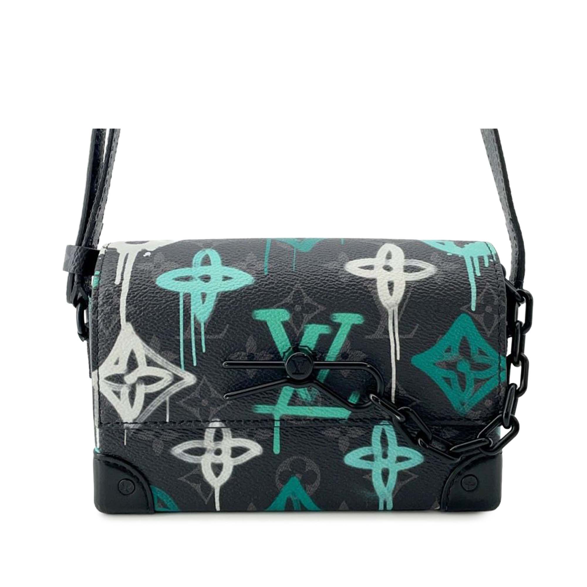 Louis Vuitton Monogram Eclipse Steamer Wearable Wallet - image 1